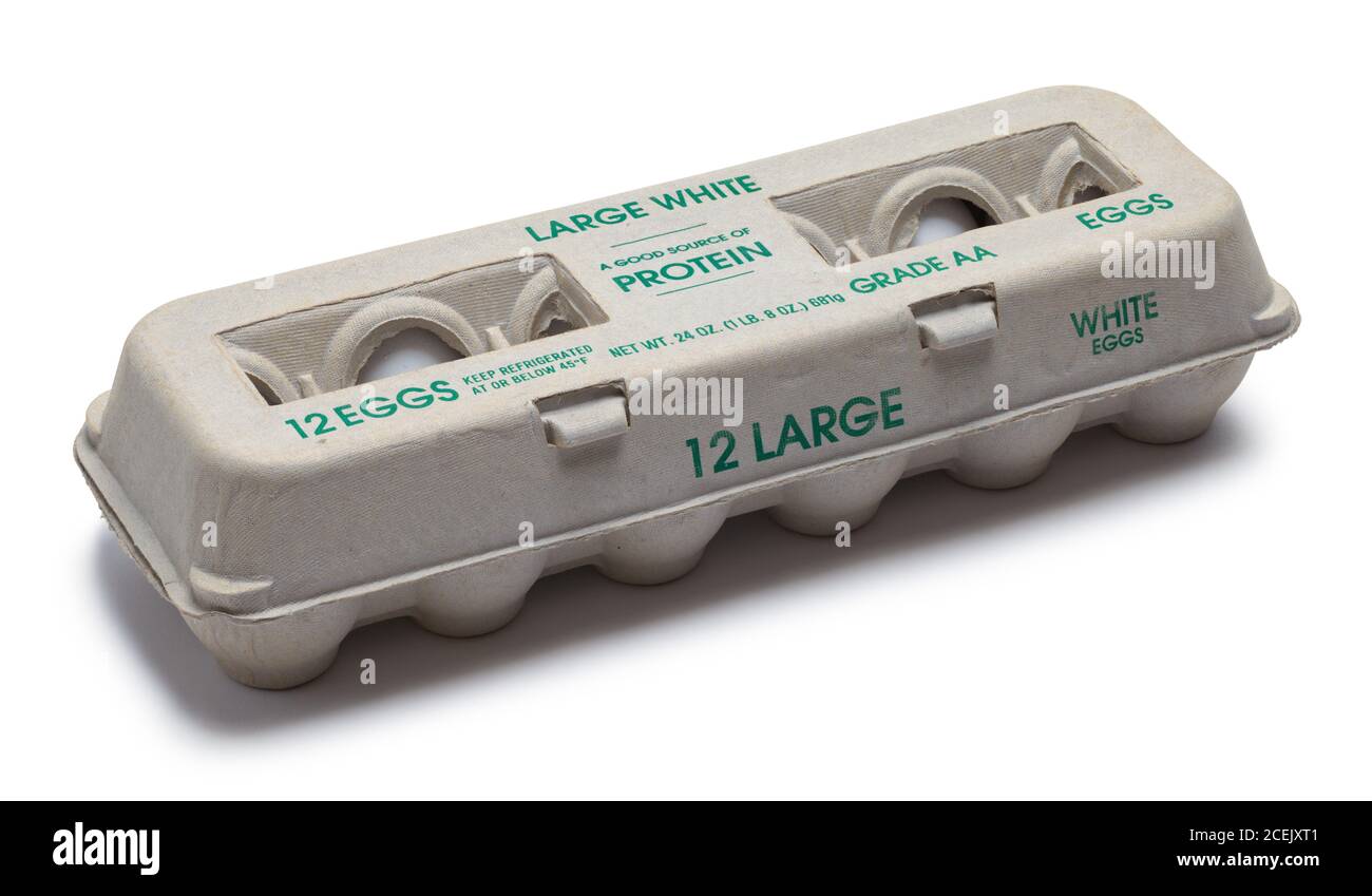 Eggs carton Cut Out Stock Images & Pictures Alamy