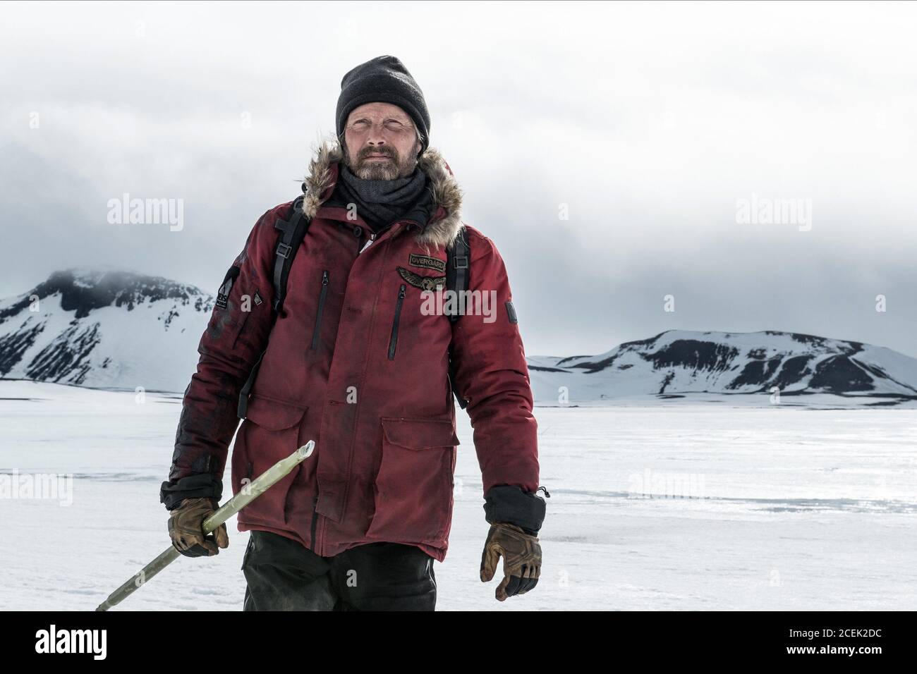MADS MIKKELSEN, ARCTIC, 2018 Stock Photo