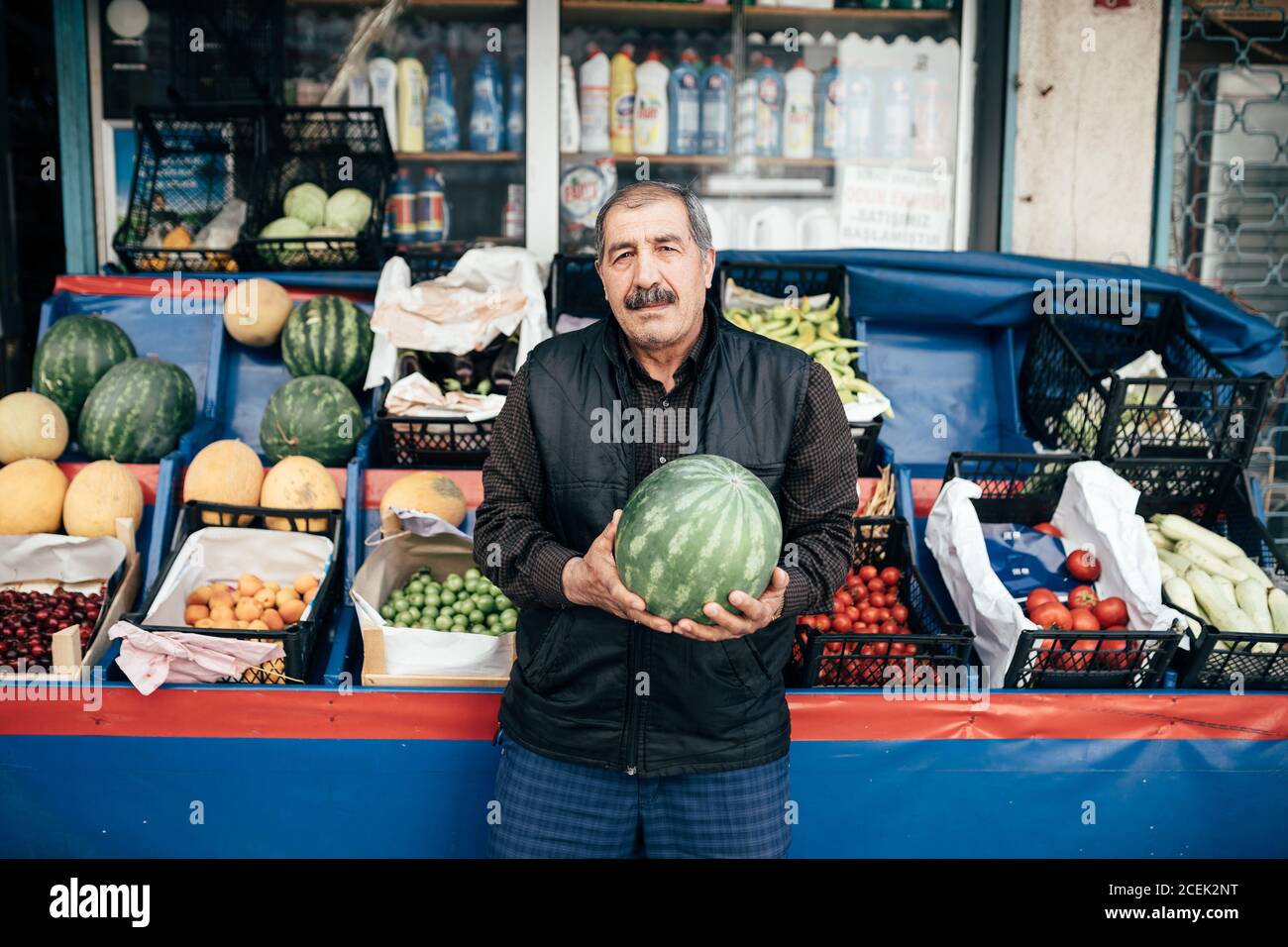 Guys Slicing Watermelon To Sell at Their Vendor at Galata District of  Istanbul Editorial Stock Photo - Image of knife, seller: 65970078