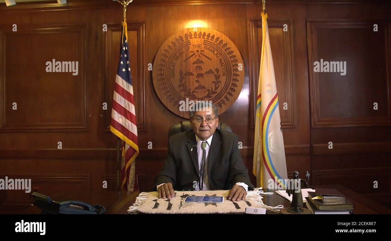 MORONI FOR PRESIDENT, Ben Shelly, the incumbent Navajo Nation President