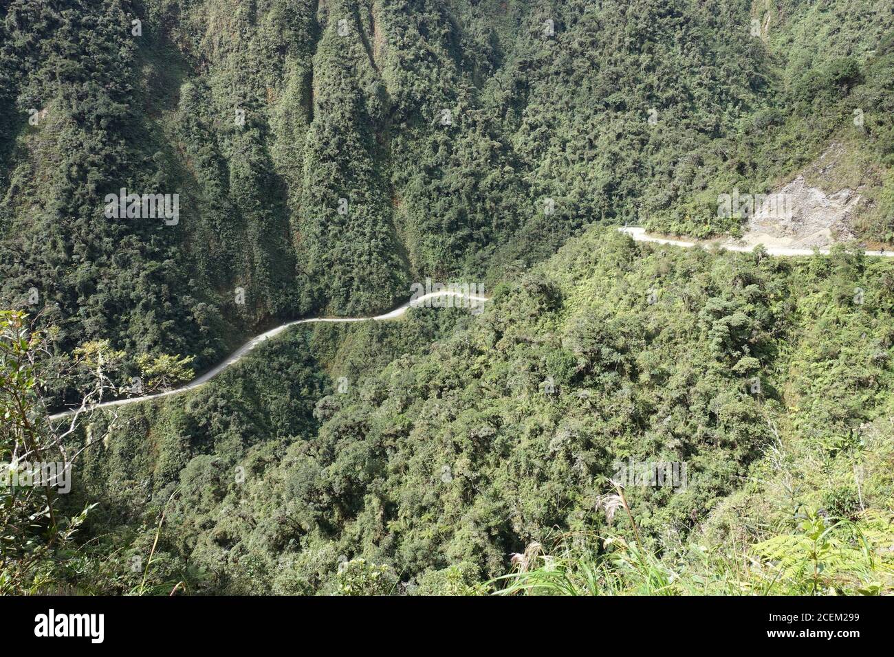 Death road, bolivia hi-res stock photography and images - Alamy