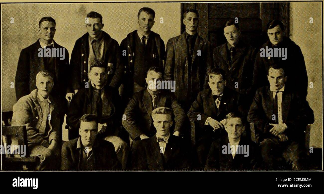 . The Prospector : annual of the Colorado School of Mines. Left to Right: Left Group—Tongue, Riddle, Griffen, Hunter, Fleer.Right Group—Rabb, Schneider, Schade, McCall. Cije annual jFre0i)man ISall Class of 1918Guggenheim Hall, December 11, 1914 THE COMMITTEEH. G. Schneider, Chairman Invitations Donald D. Riddle Clyde SandersPrograms K. H. Hunter J. H. Rabb, Jr.Decorations L. H. Dawson F. H. Fleer, Jr. Music J. D. M. Griffen R. M. Schade Refreshments F. F. McCall W. B. Tongue, Jr. 117 1Q16 ^PR.0SPE.CT013, ^. Lliteras Fullaway Roll Ssiith Bicknell Carstexs Ralph Gauthier Harrod Burns Whetsel Tr Stock Photo