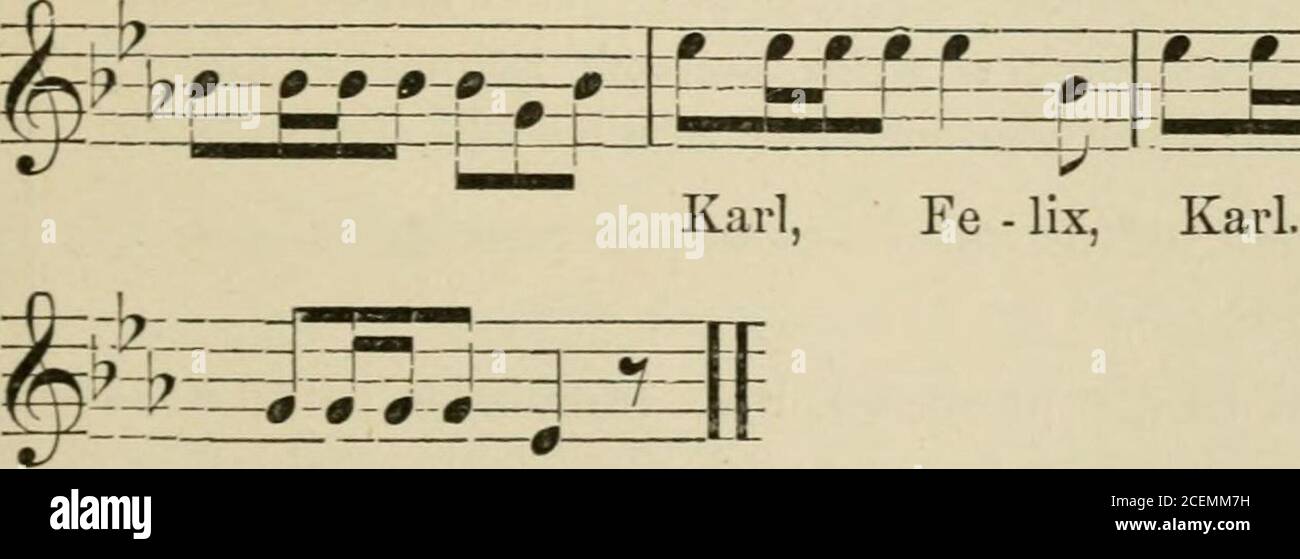 . Recent music and musicians as described in the diaries and correspondence of Ignatz Moscheles. Karl, Fe - lix.. Leipzig, i8th October, 1840.** (A day worthy to be remembered.) Chorley, being unwell, had to stay in his hotel, and 274 RECENT MUSIC AND MUSICIANS. Mendelssohn in his kindness sent him an Erard piano,upon which he played for him Schuberts Grand Sym-piiony and my Grand Sonata. Mendelssohn and I hadagain some glorious hours at the piano. Yesterday wewere together at Schumanns, who gave a party in theirown house. Madame Schumann played my Trio andMendelssohns in a consummate way ; Da Stock Photo