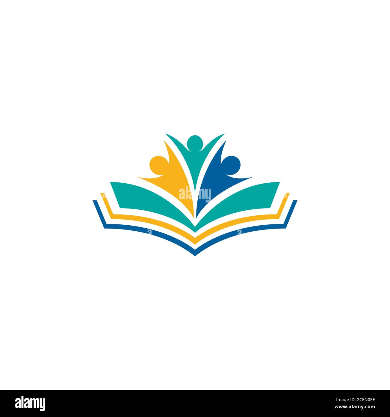 Education Book Template vector icon illustration design Stock Vector ...