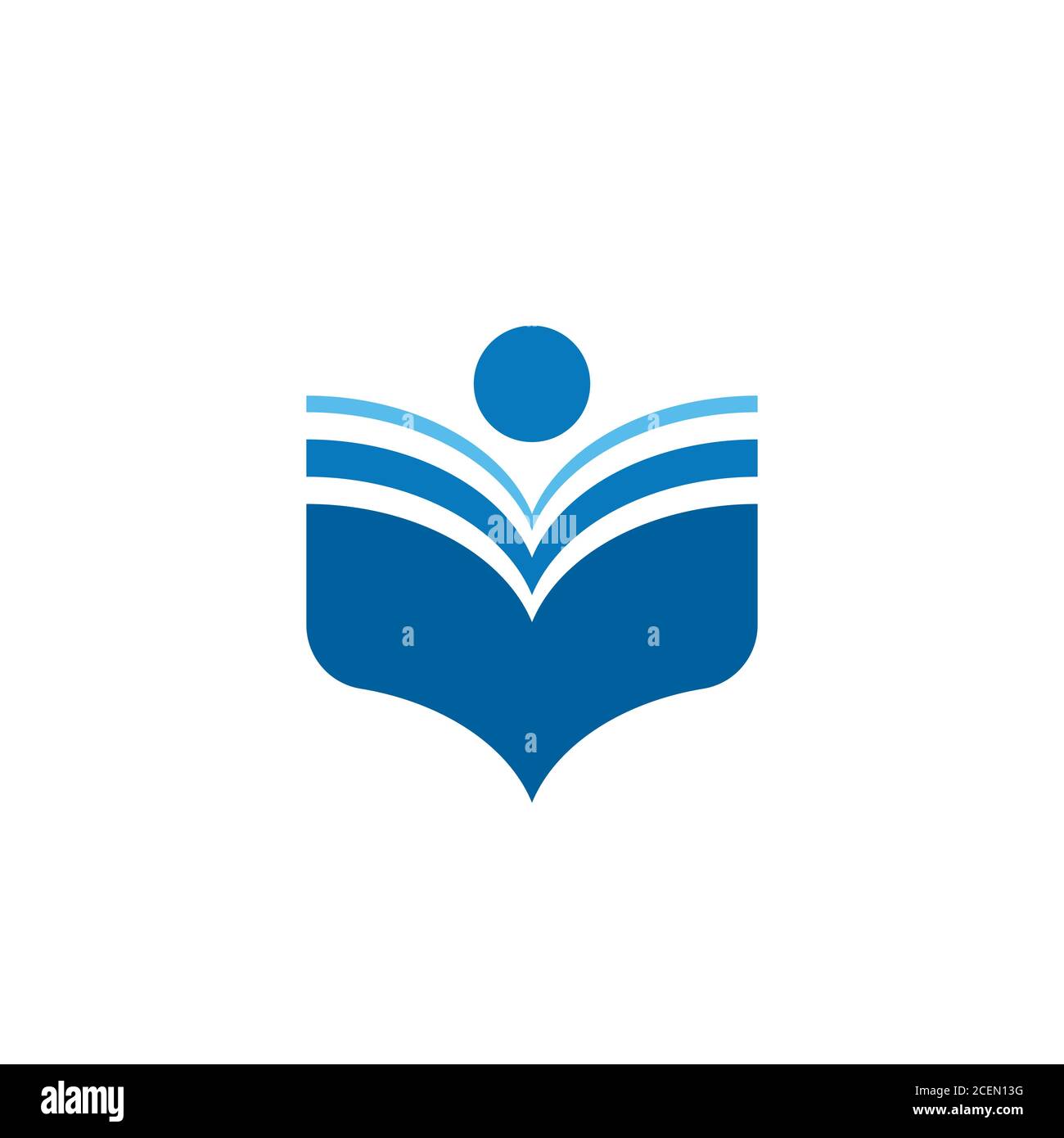 Education Book Template vector icon illustration design Stock Vector ...