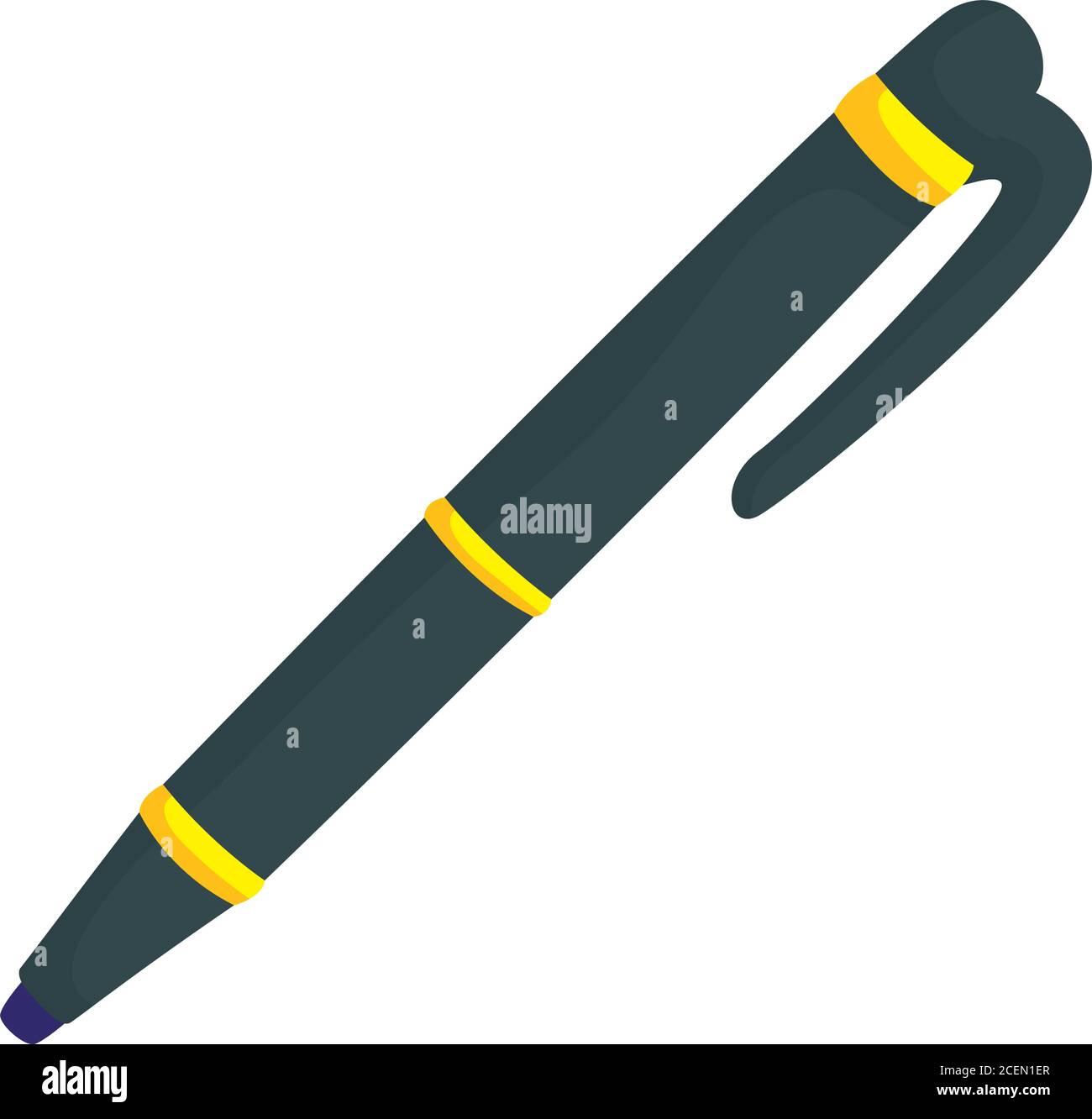 Pen design, Tool write office object instrument equipment draw art and ...