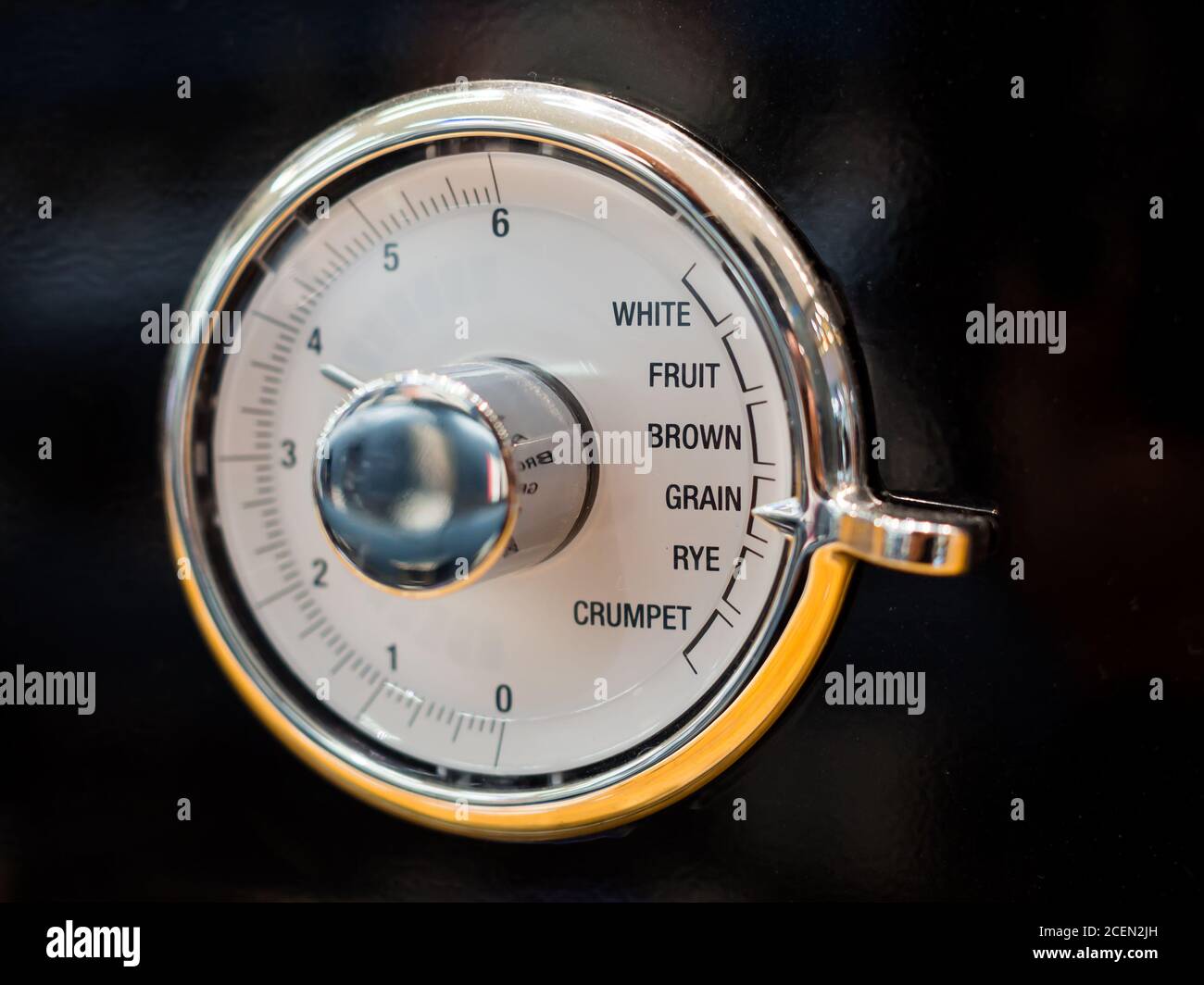 Cooking indicator with timer on the bread maker Stock Photo - Alamy