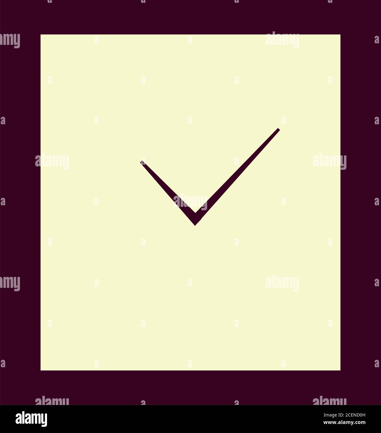 wooden square clock on white background vector illustration design