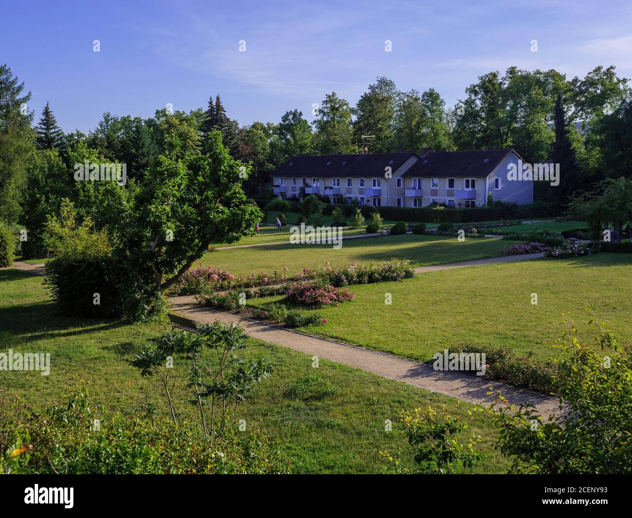 barocker Magdalenengarten in Hildesheim, Niedersachsen, Deutschland