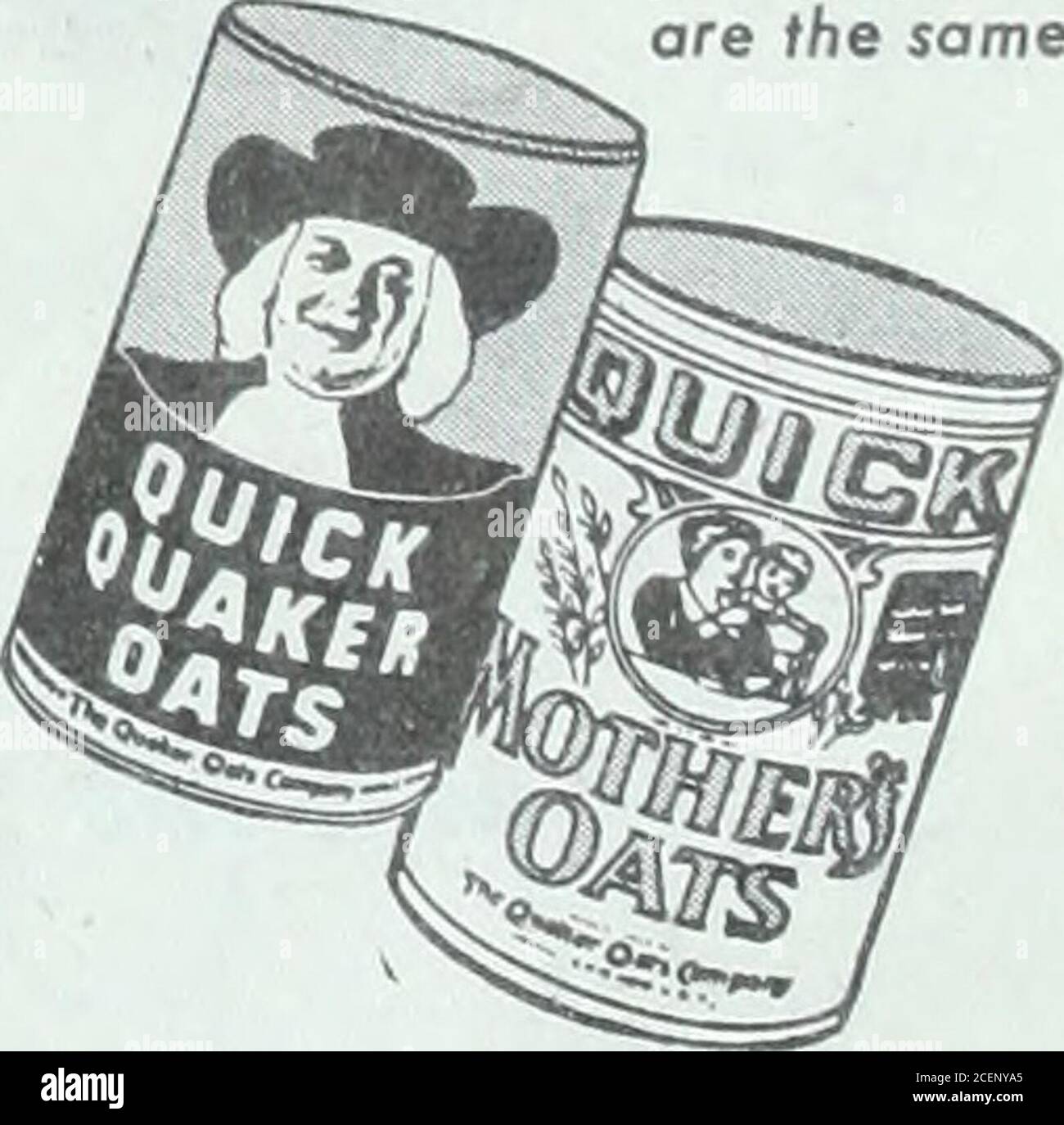 . The Ladies' home journal. tveauH, efiMfaniMt Off A keystone of energy, good digestion, sound/$ nerves! Little babies without it get irritable, andiA^X1, / so ^° grown-uPs- Oatmeal is bettern any other« - natural cereal in Bi. That isnt all, Mom! Quaker Oats brings meother key elements. And gentle Quaker proces-sing doesnt remove anything. I get all thewhole-grain goodness, the way Nature made it!Lets all eat delicious Quaker Oats. Costsless than If! a serving. Quick Quaker Oatscooks fast as coffee! QUAKER OATS The Worlds Best-Tasting Breakfast Food Quaker Oats andMothers Oatsare the same.. Stock Photo