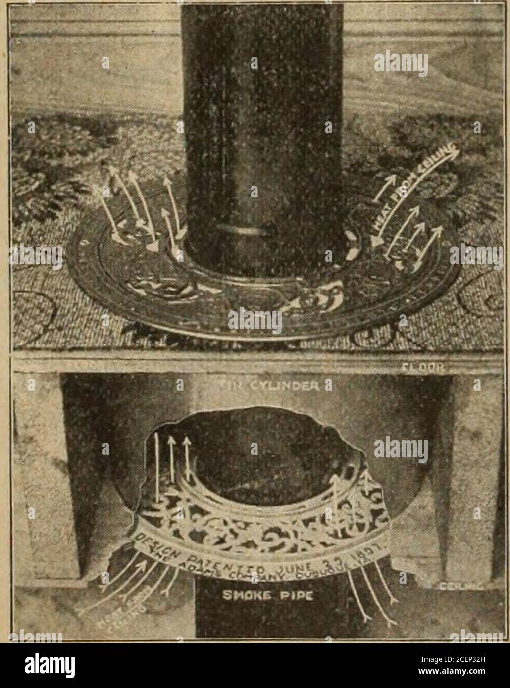 . Hardware merchandising JanuaryJune 1900. The Adams Stove Pipe Shelf