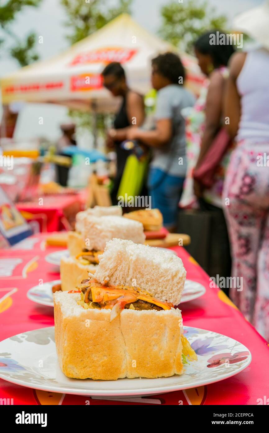 Soweto, South Africa - September 17, 2017: Close up of Traditional