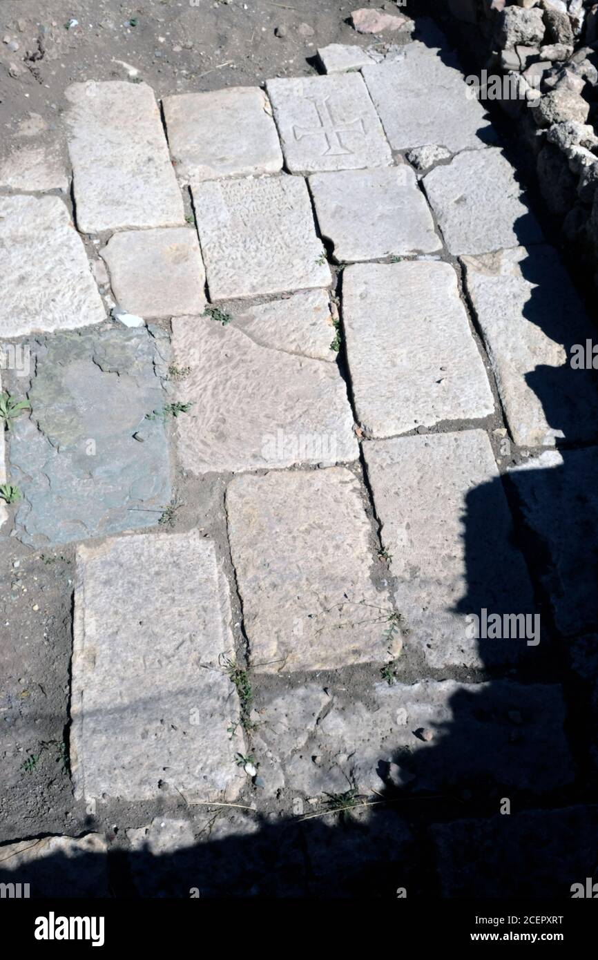 The ancient city of Satala, located in the northeast of Anatolia, where ...