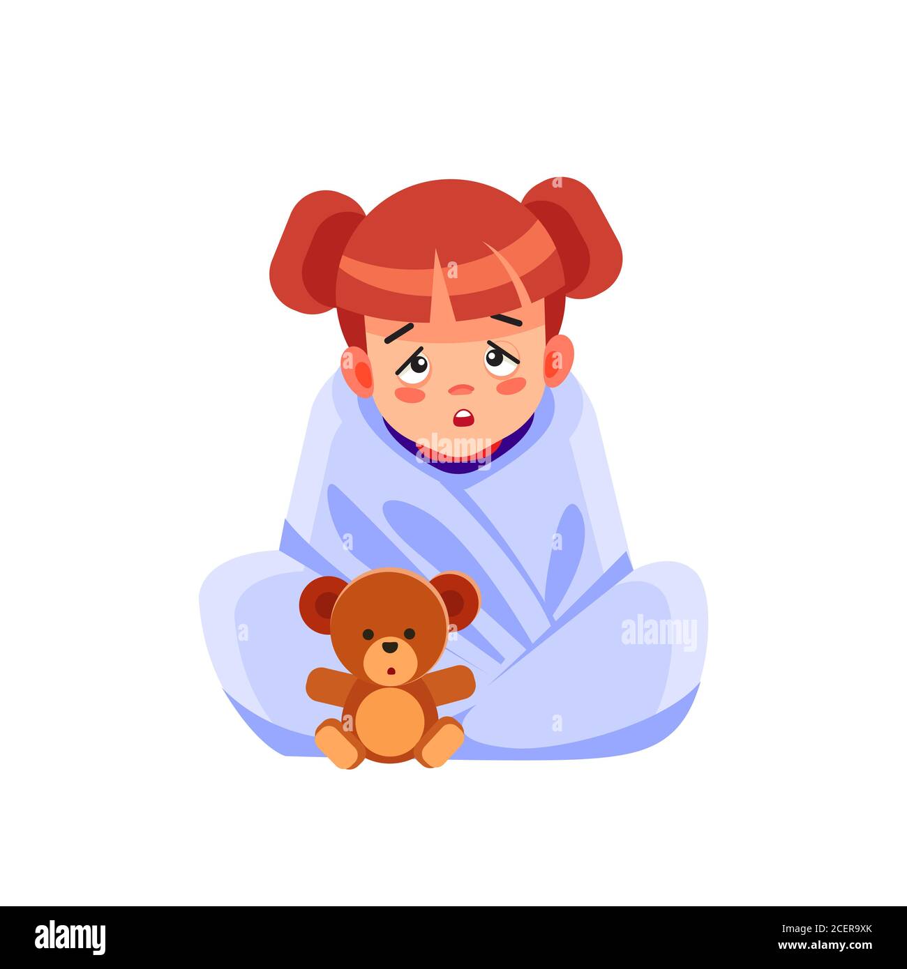Childhood infections Stock Vector Images Alamy