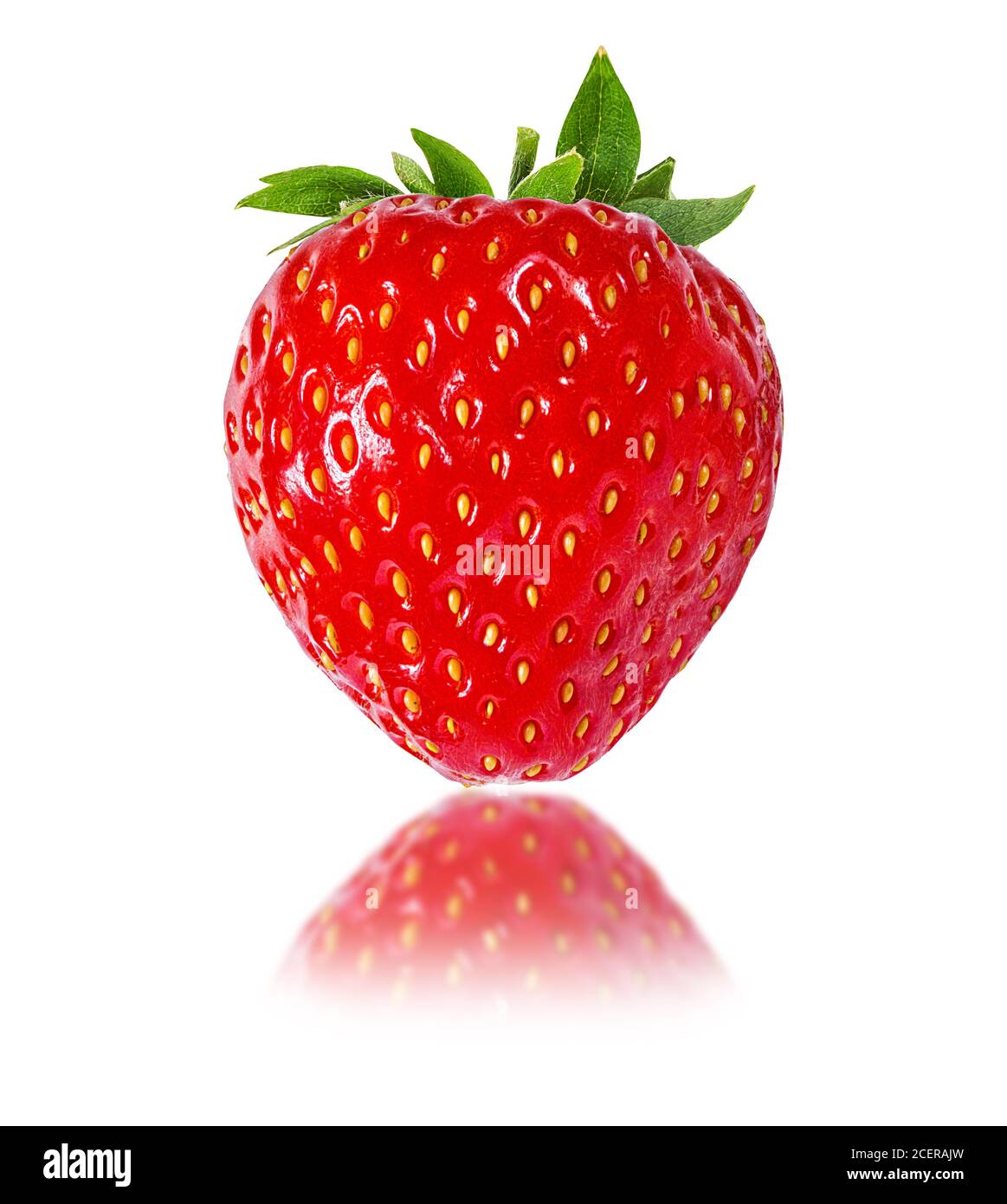 strawberry isolated on white background Stock Photo - Alamy
