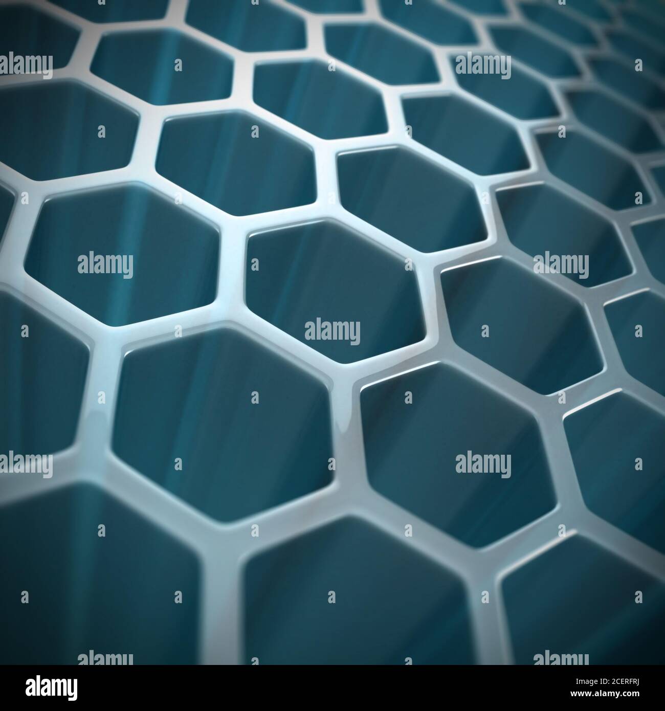 abstract hexagon background 3d rendering Stock Photo - Alamy
