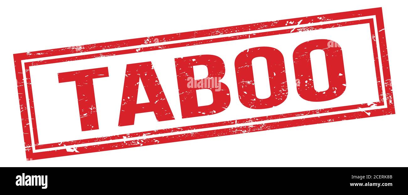 Taboo Cut Out Stock Images And Pictures Alamy