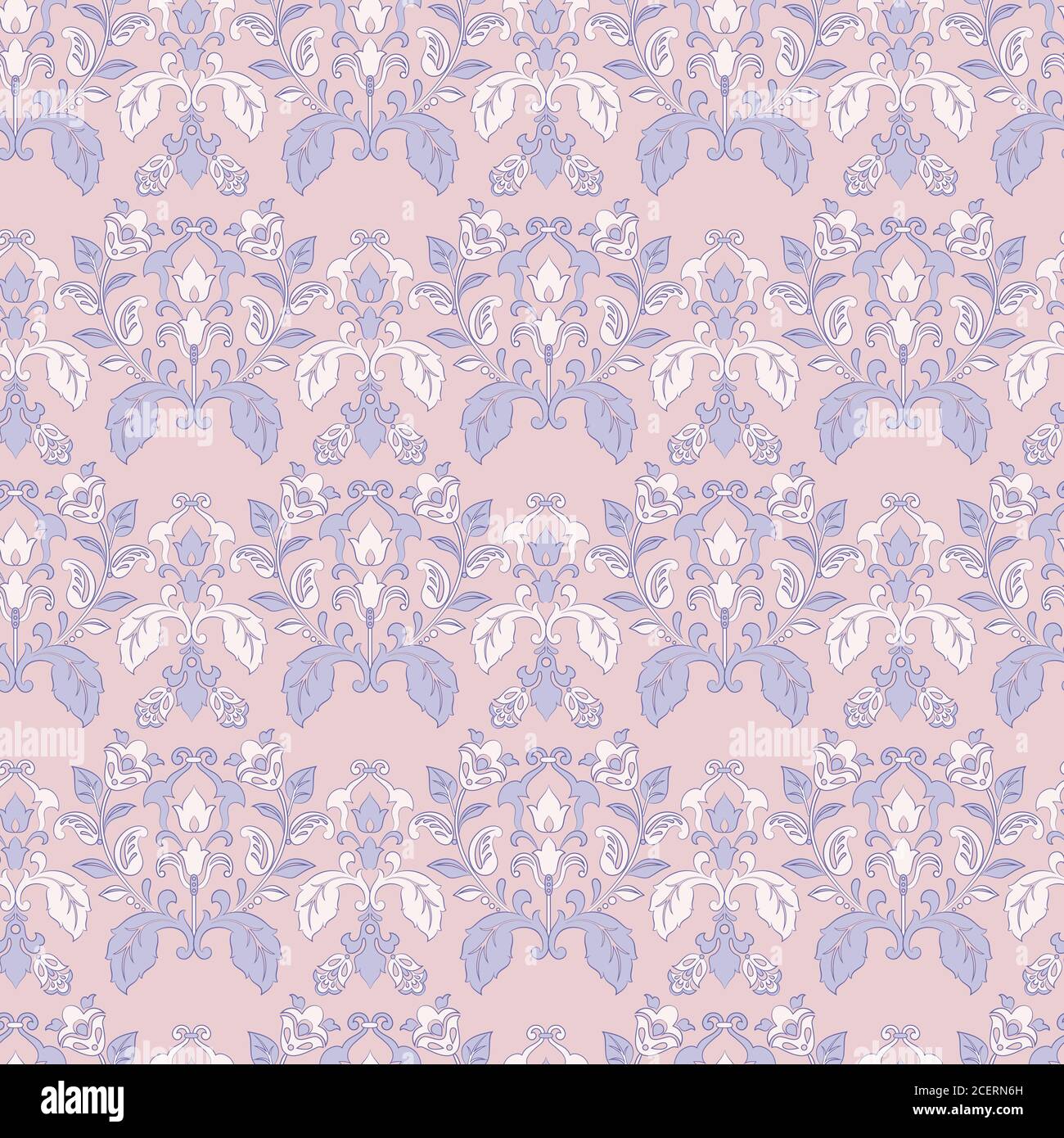 Seamless vintage wallpaper. Vector background Stock Vector Image & Art