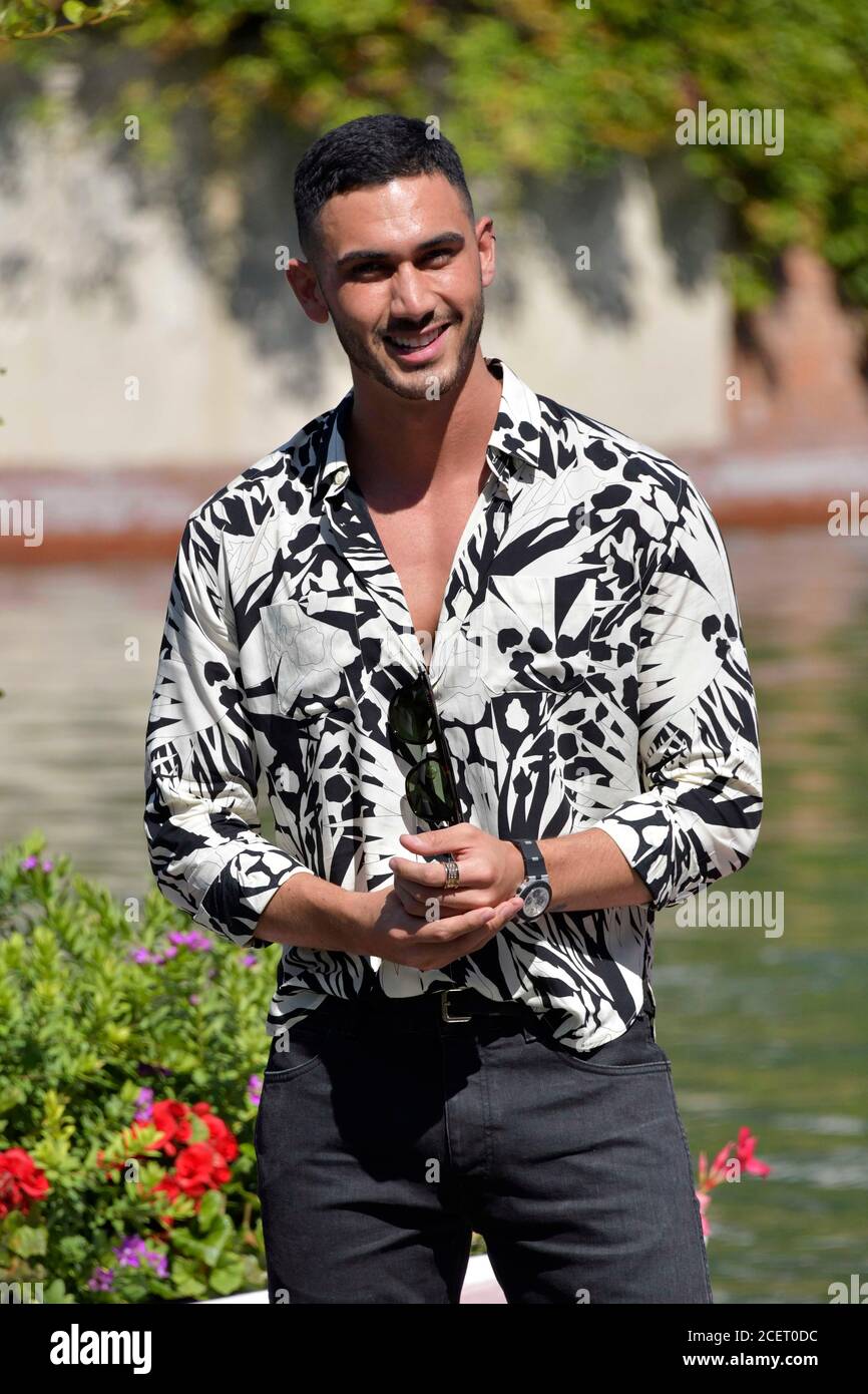 77th Venice Film Festival 2020, Arrives . Pictured Alejandro Speitzer Stock  Photo - Alamy