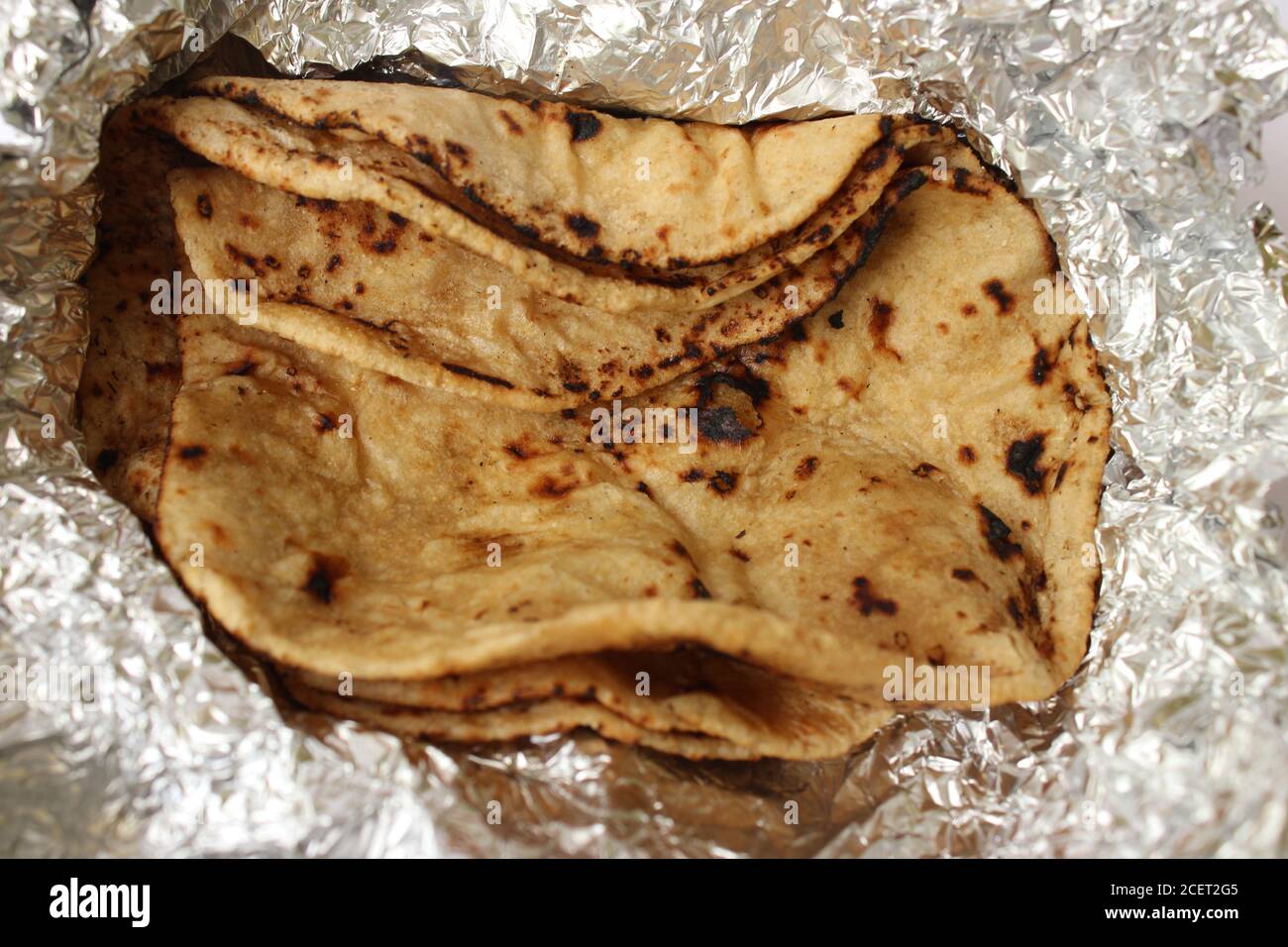Tawa Roti Traditional Indian Bread Cooked Stock Photo 2318357957