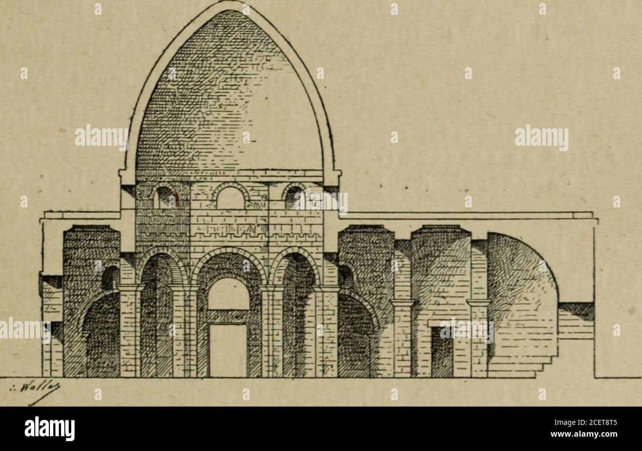 L'architecture romane. .(Pkn.) I. Melchior de Vogué, la Syrie centrale.  ORIGINES DE LARCHITECTURE ROMANE. 79 sanctuaire sont couverts en dalles  posées sur les mursou sur les arcs, et dont la portée
