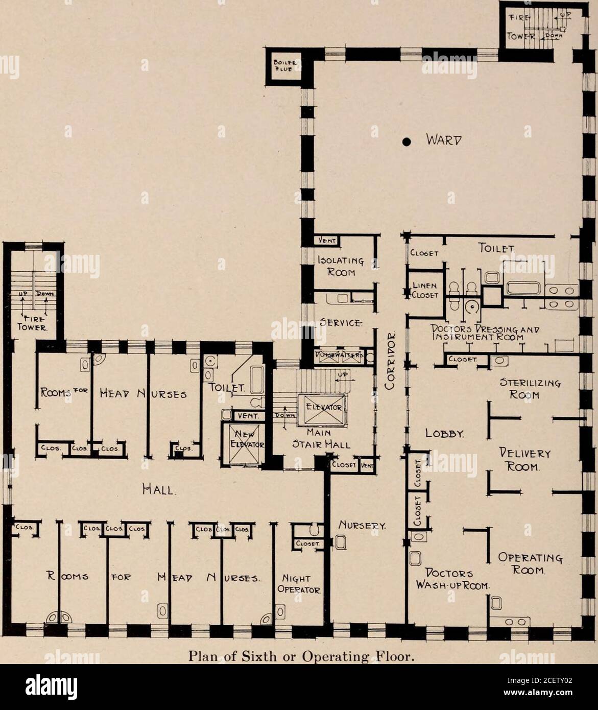 . New York Nursery and Child's Hospital Annual Report. Plan of Second ...