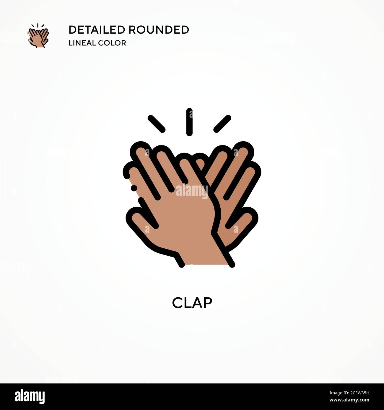 Cartoon woman clapping hands hires stock photography and images Alamy