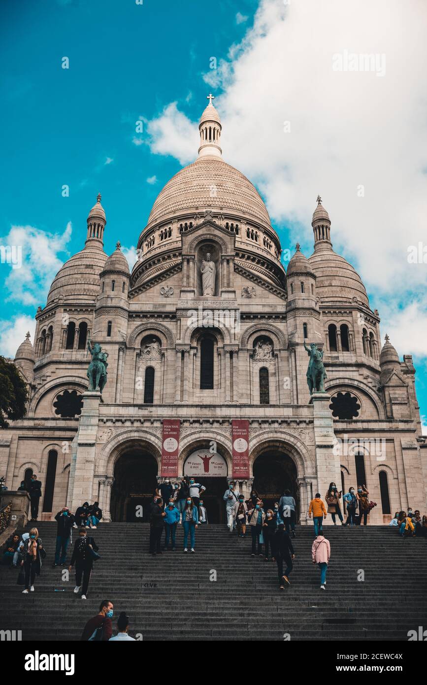 Church in Montmartre Stock Photo Alamy