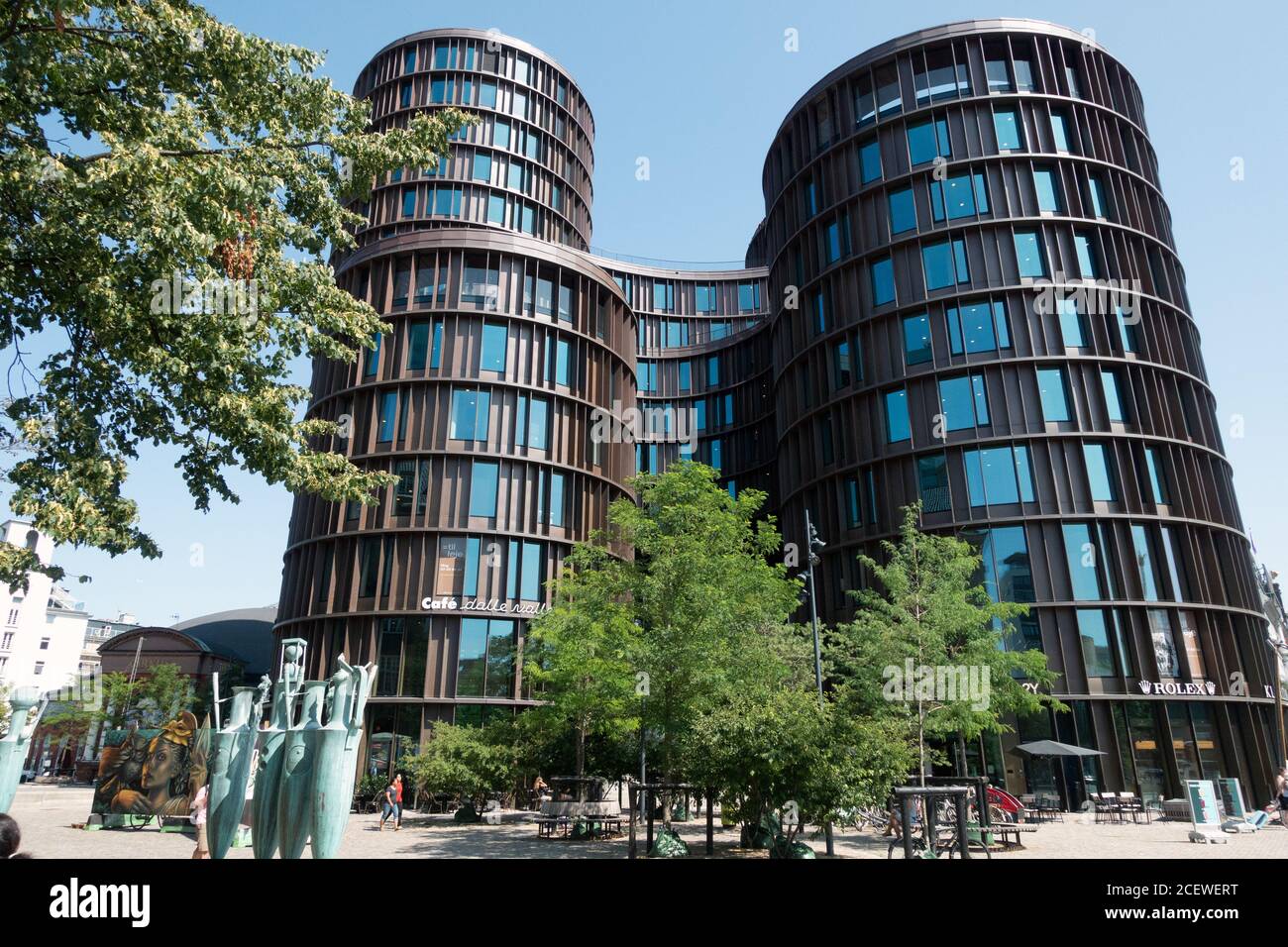 The modern Rolex building in Vesterbrogade Copenhagen Stock Photo - Alamy