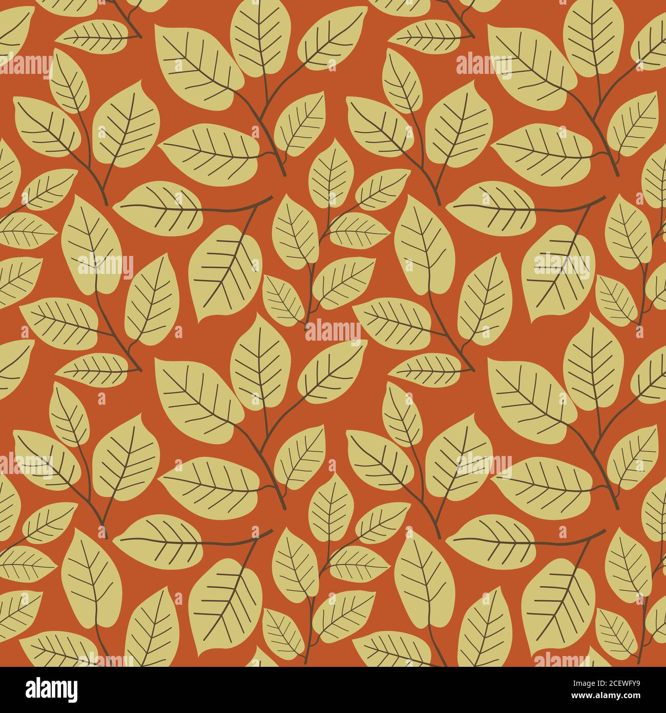 Background with autumn leaves Stock Vector Images - Alamy