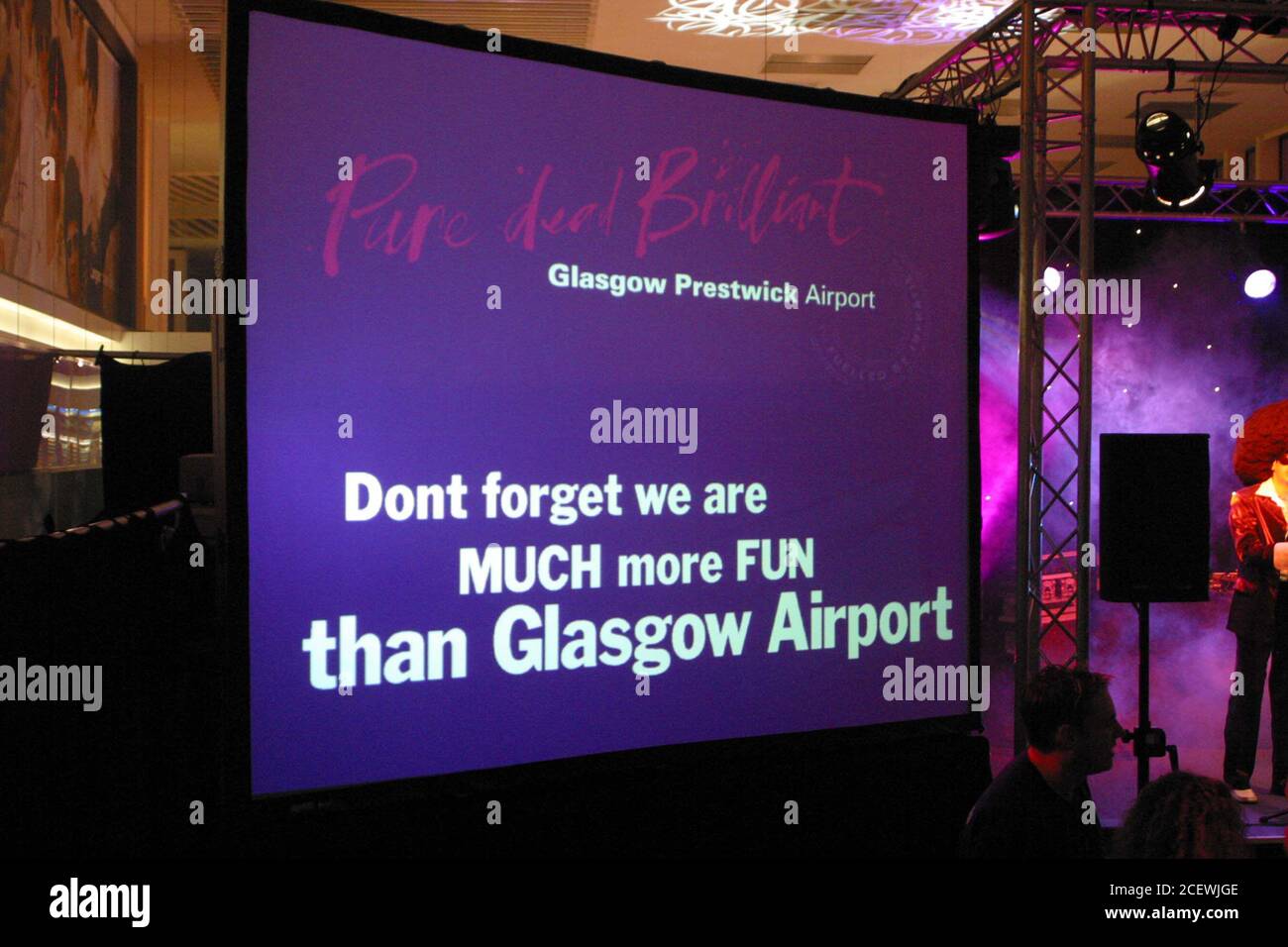 Glasgow Prestwick Airport, Ayrshire, Scotland. 19 May 2005. Airport