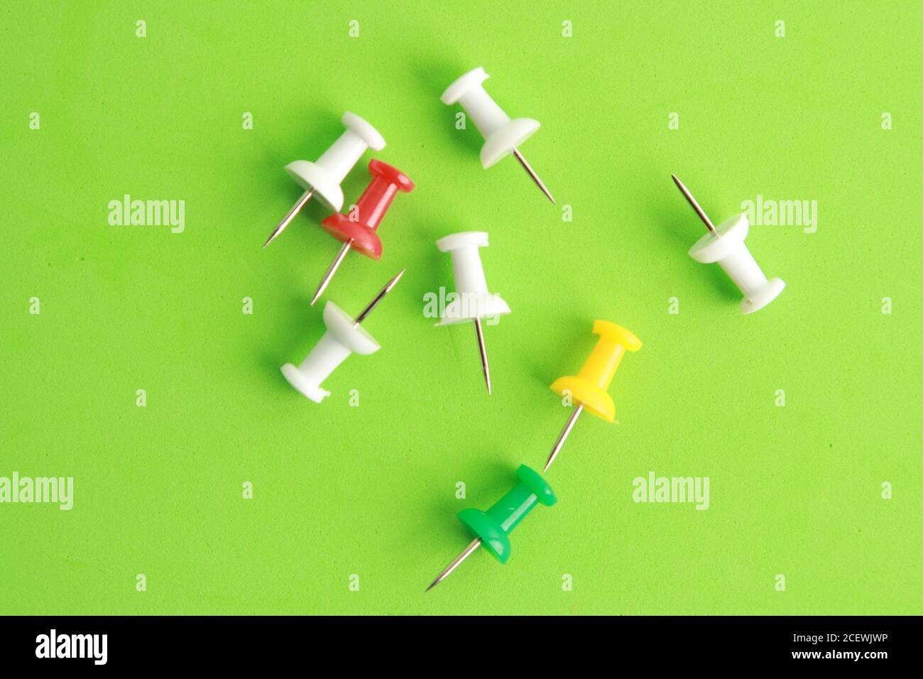 Pins on board top view hi-res stock photography and images - Alamy