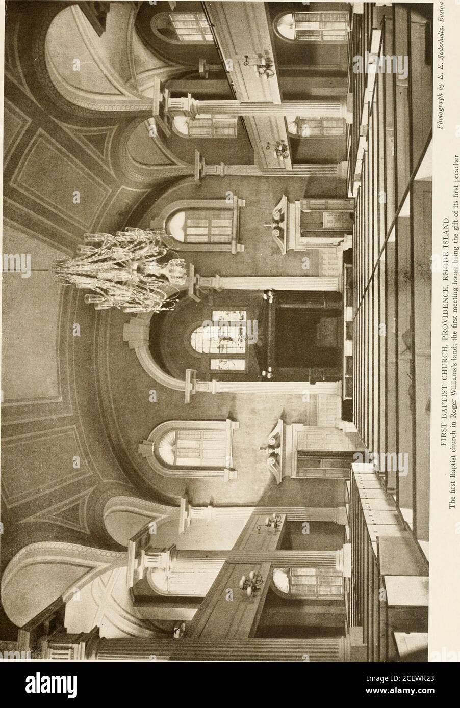 . Old New England churches and their children. 6: I cannot help laughing at the periwig of ElderJones which has gone awry. The periwig hasbeen greatly censured as encouraging worldlyfashions not suitable to the wearing of a ministerof the gospel, and it has been preached about byMr. Mather, and many think he is not severeenough in the matter, but rather doth find excusefor it on account of health. This entry is evidence of two things: first, that these strictures concerning matters of personal privilege were strange and amusing to the people of Rhode Island; and, second, that general education Stock Photo