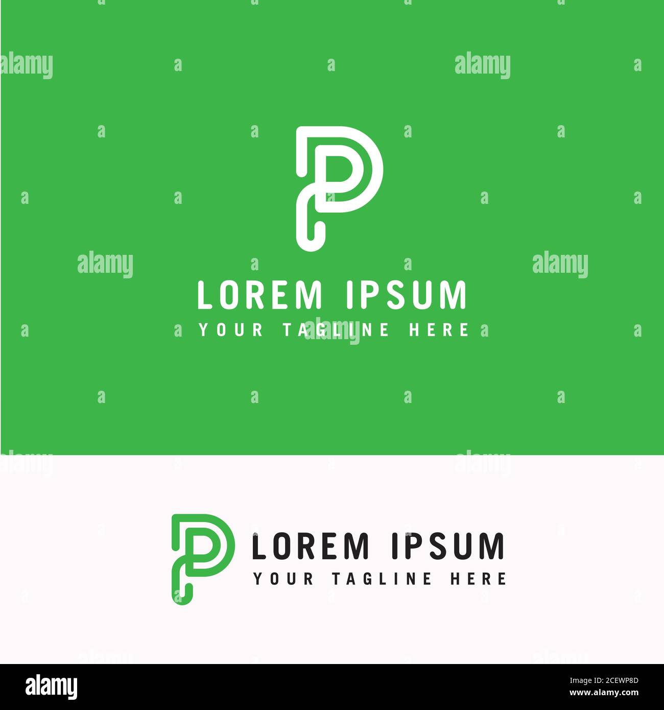 Letter P logo icon design template elements Stock Vector Image & Art ...