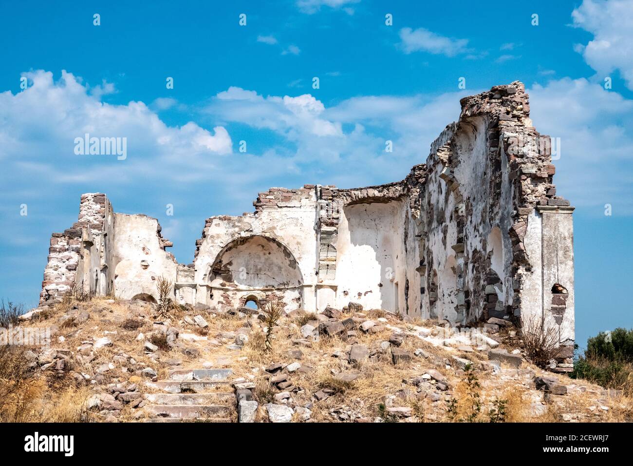 Knidos ancient city Aphrodite temple ruins Stock Photo - Alamy