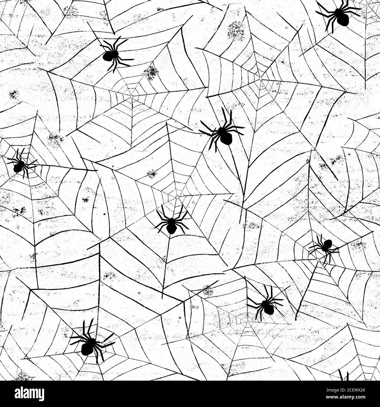 Seamless pattern spiders webs hi-res stock photography and images - Alamy