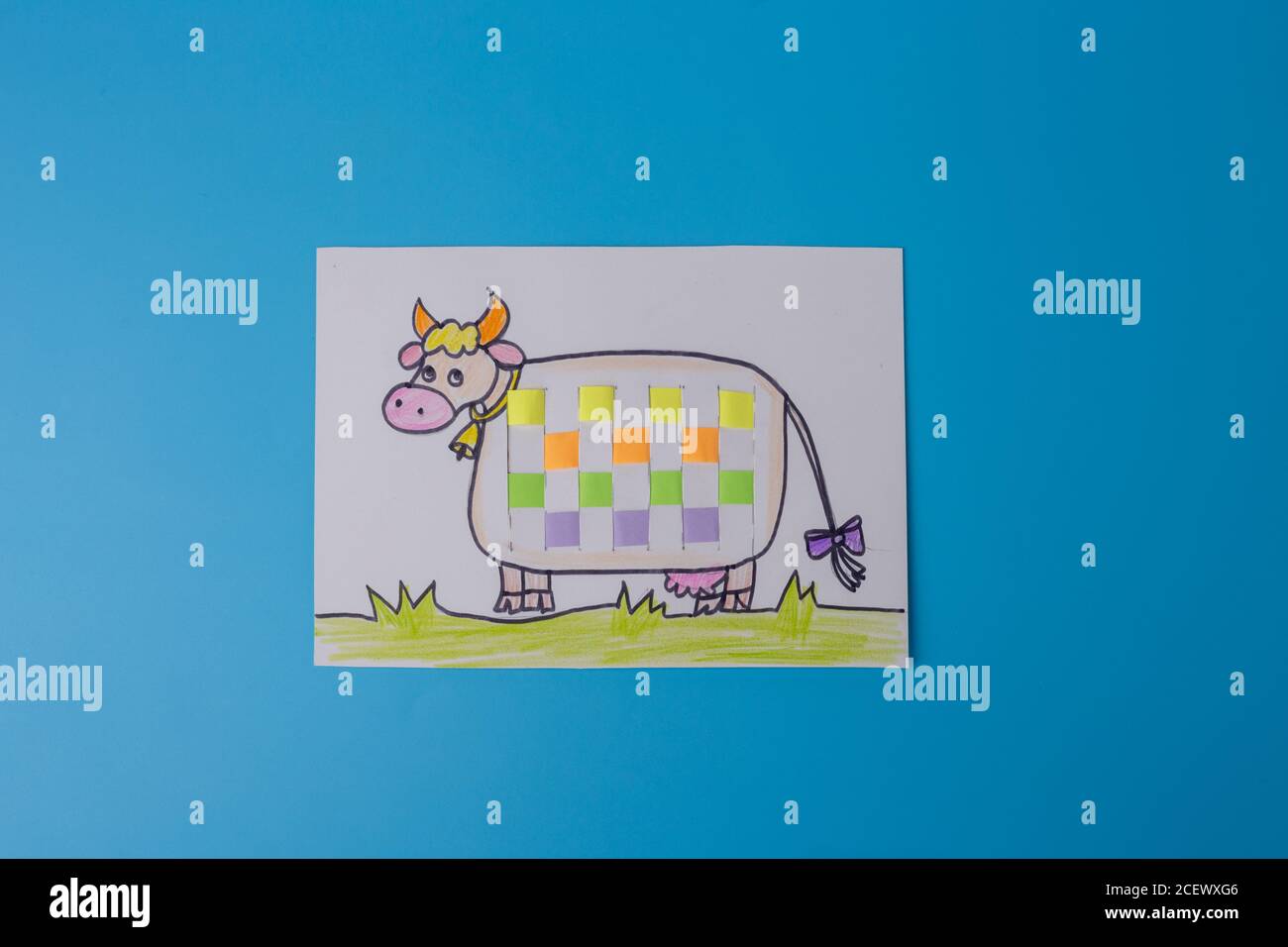 easy cow craft from paper , DIY, tutorial, Kindergarten or school, creative craft project ideas for preschooler and mothers Stock Photo - Alamy easy cow craft from paper , DIY, tutorial, Kindergarten or school, creative craft project ideas for preschooler and mothers Stock Photo - Alamy