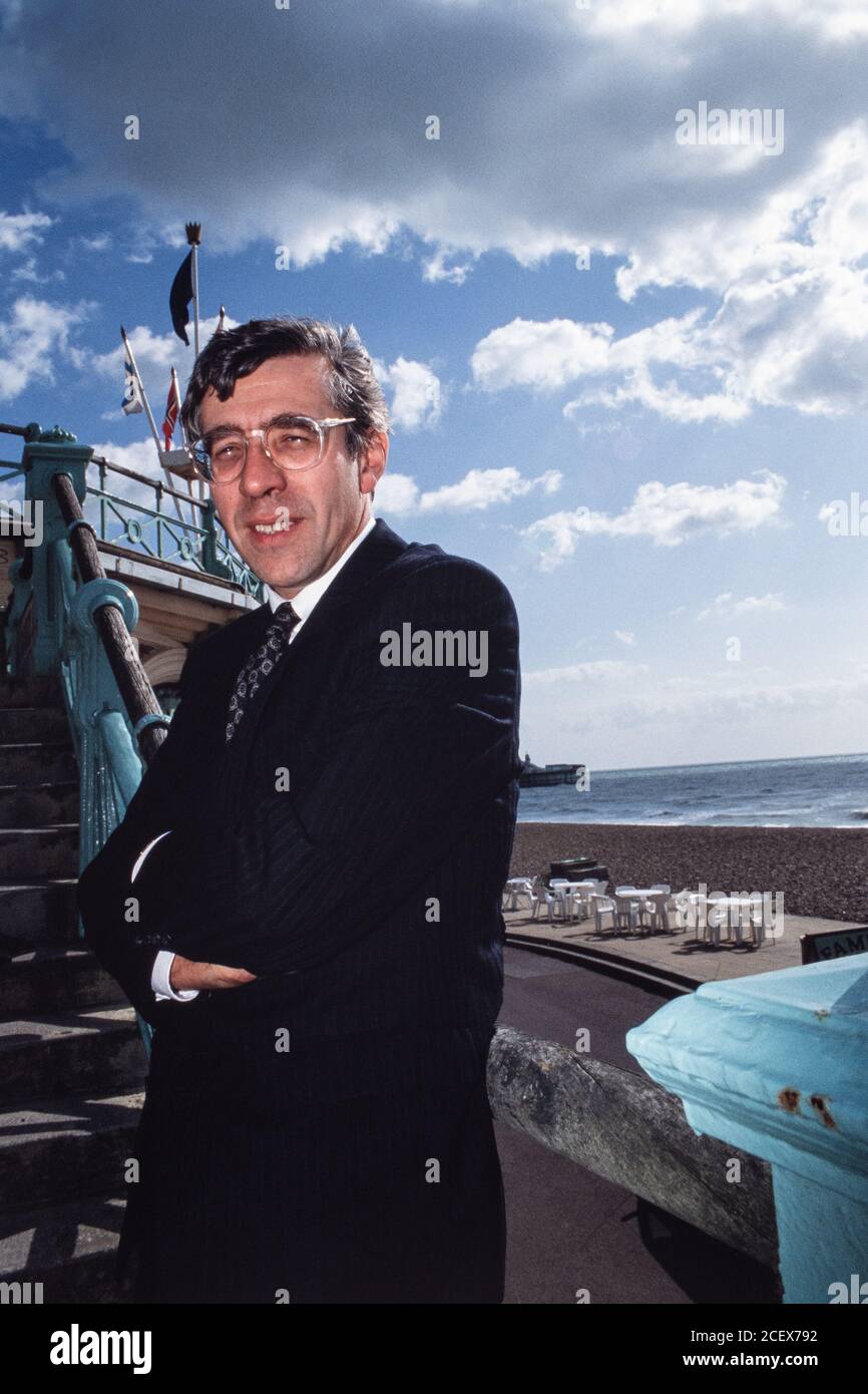 Jack Straw MP at Labour Party Conference in Brighton. 02 October 1991. Photo: Neil Turner Stock Photo