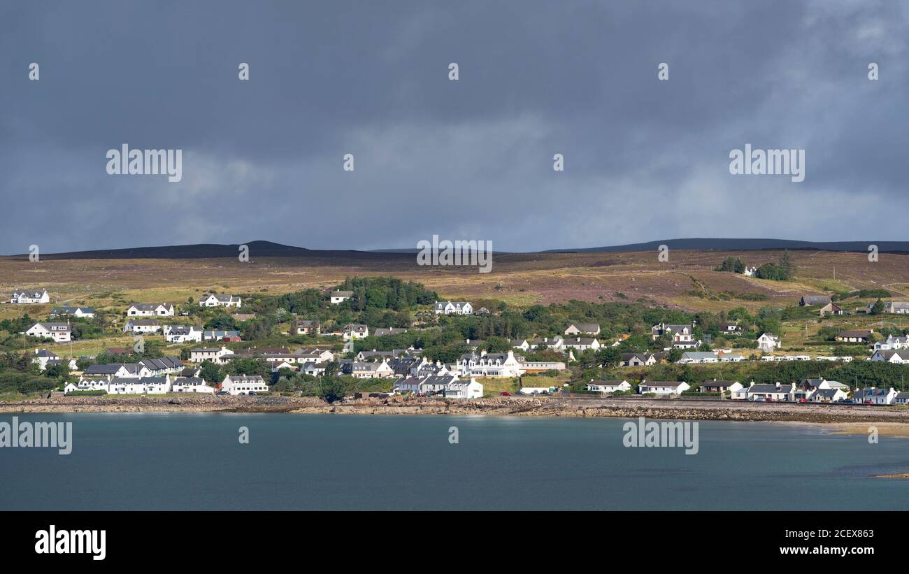 Gairloch wester ross north highlands scotland hires stock photography