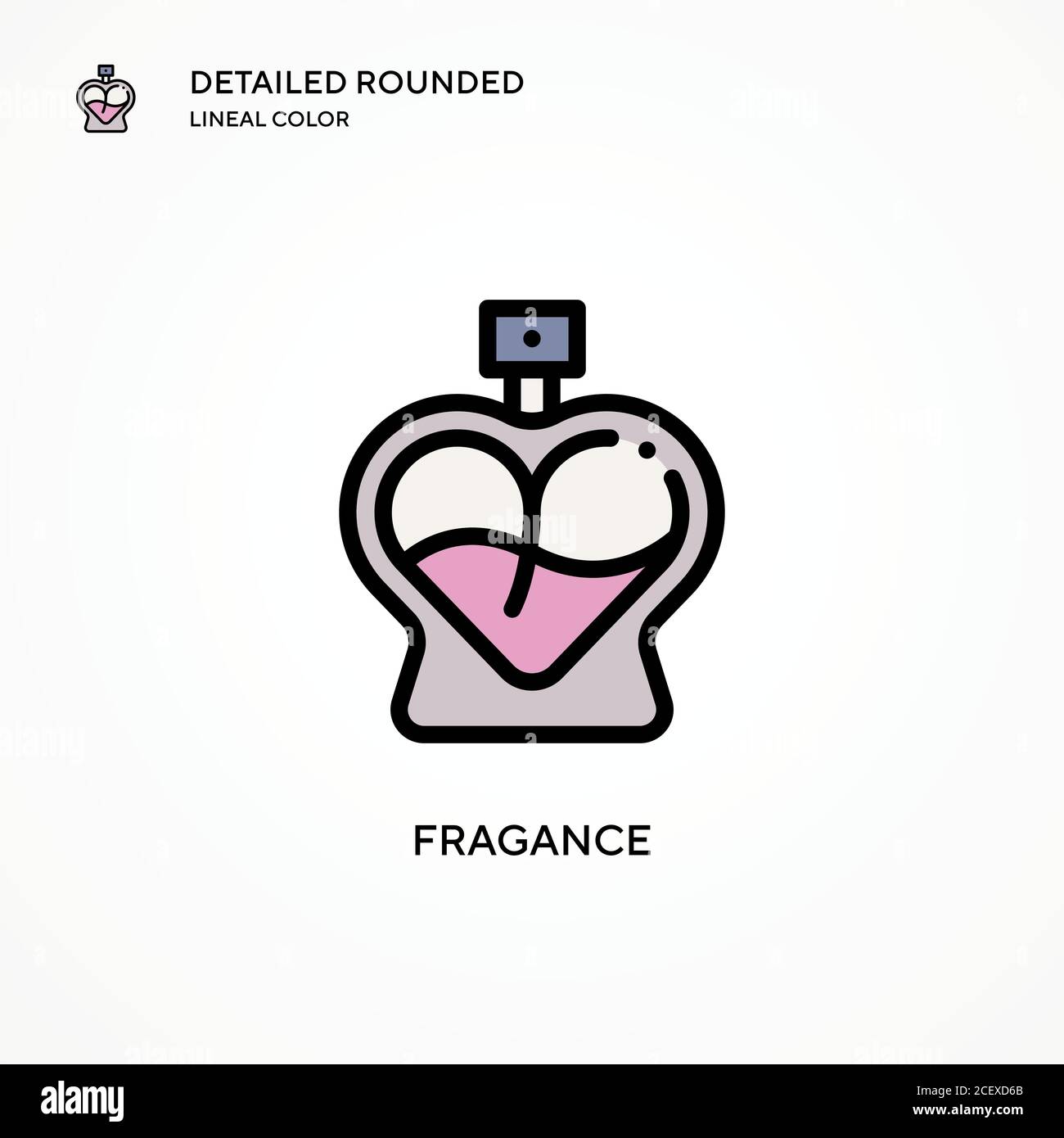 Fragance vector icon. Modern vector illustration concepts. Easy to edit and customize. Stock Vector