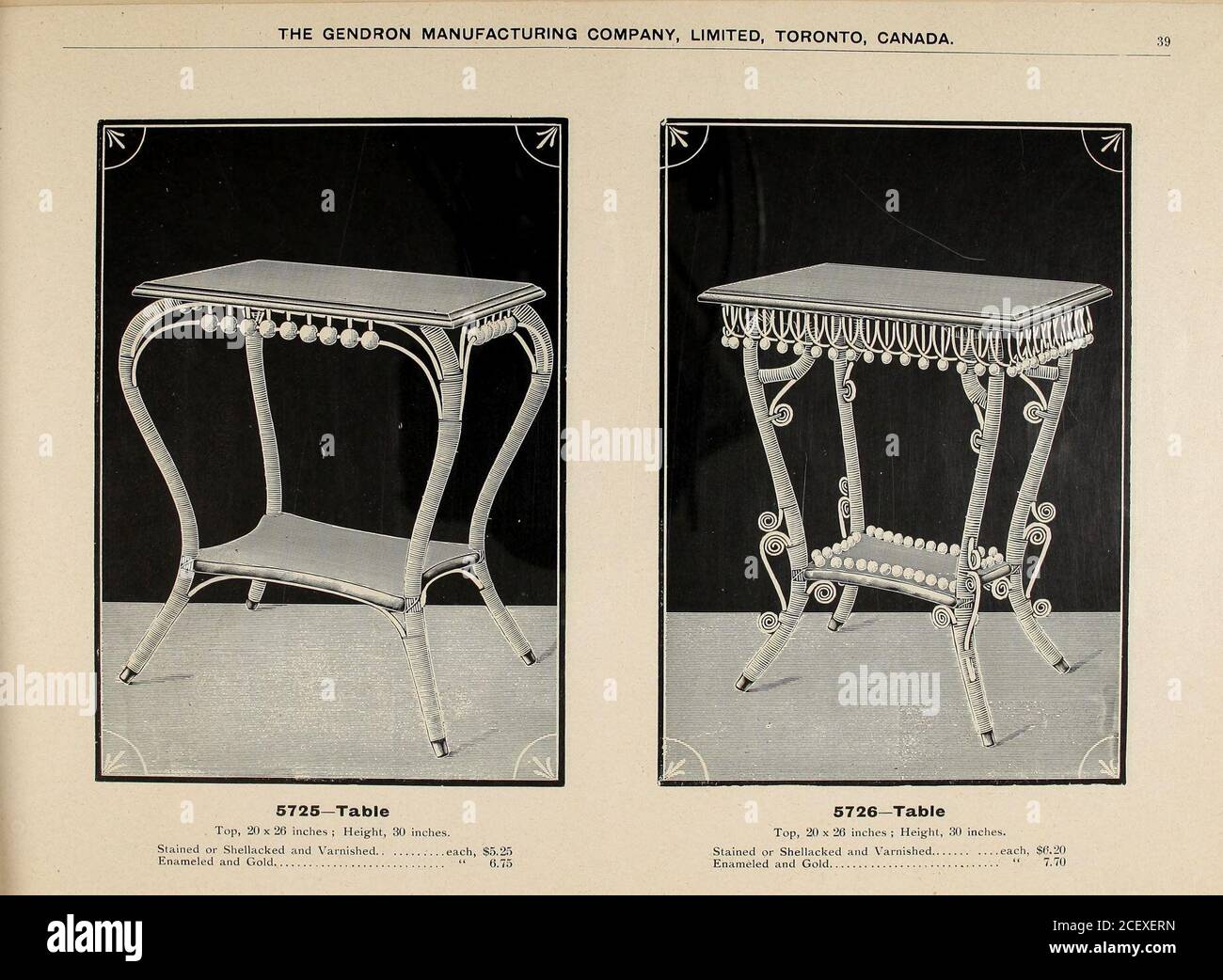 . Annual catalogue, Reed furniture, season, 1900, Grade "B". Crating