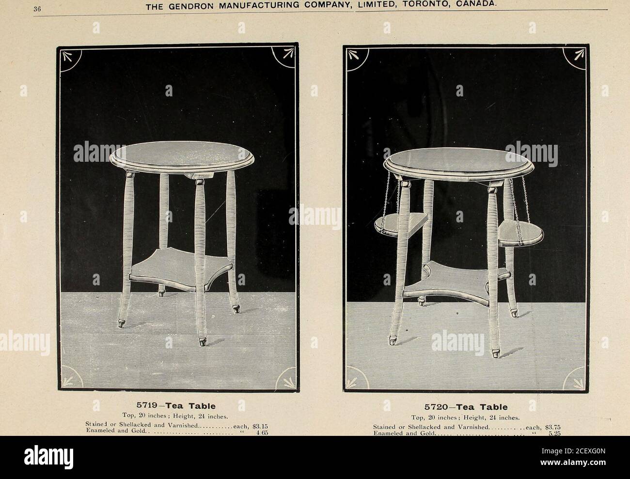 . Annual catalogue, Reed furniture, season, 1900, Grade "B". Crating
