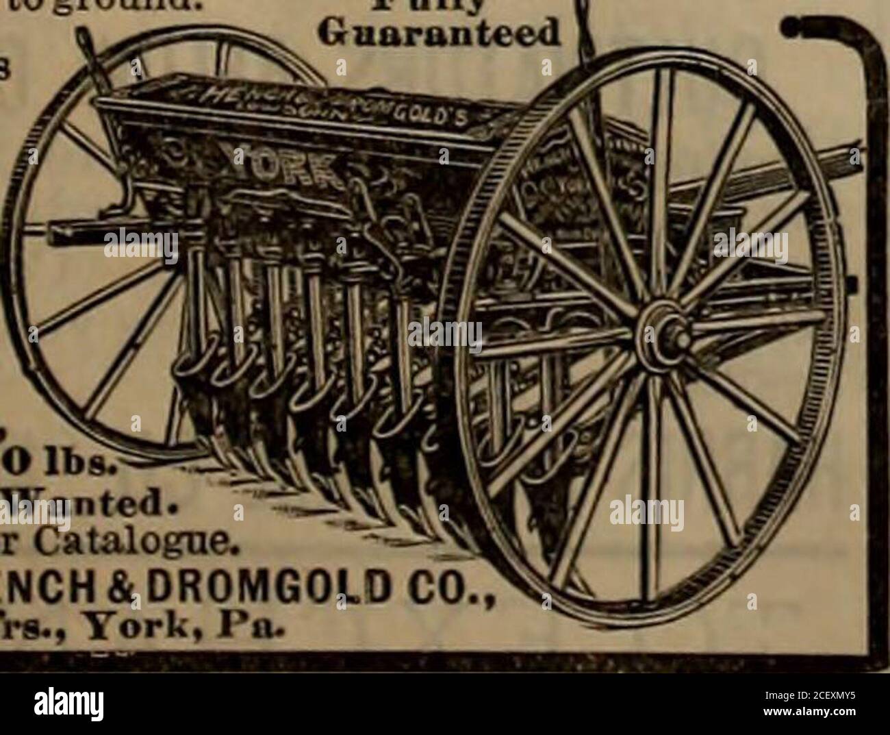 . Southern planter: devoted to practical and progressive agriculture, horticulture, trucking, live stock and the fireside. For 40 Years The above U. S. Registered Trade-Markhas been a safeguard to the farmer thathe made no mistake in buying Farmers FavoriteGrain Drills For 1903 we offer to the Farmer many-improvements and new devices ofproven merit: Sleel Ribbon Grain Tubes, New Balanced Angle-Steel Frame, Plowiur Single Disc, Extension Chilled Hub, Perfection Crass Seeder, Improved Box and Roller Bearings. Our FREE Grain Drill Literature tellsall about it. Write for it to-day. BICKFORD & HUFF Stock Photo