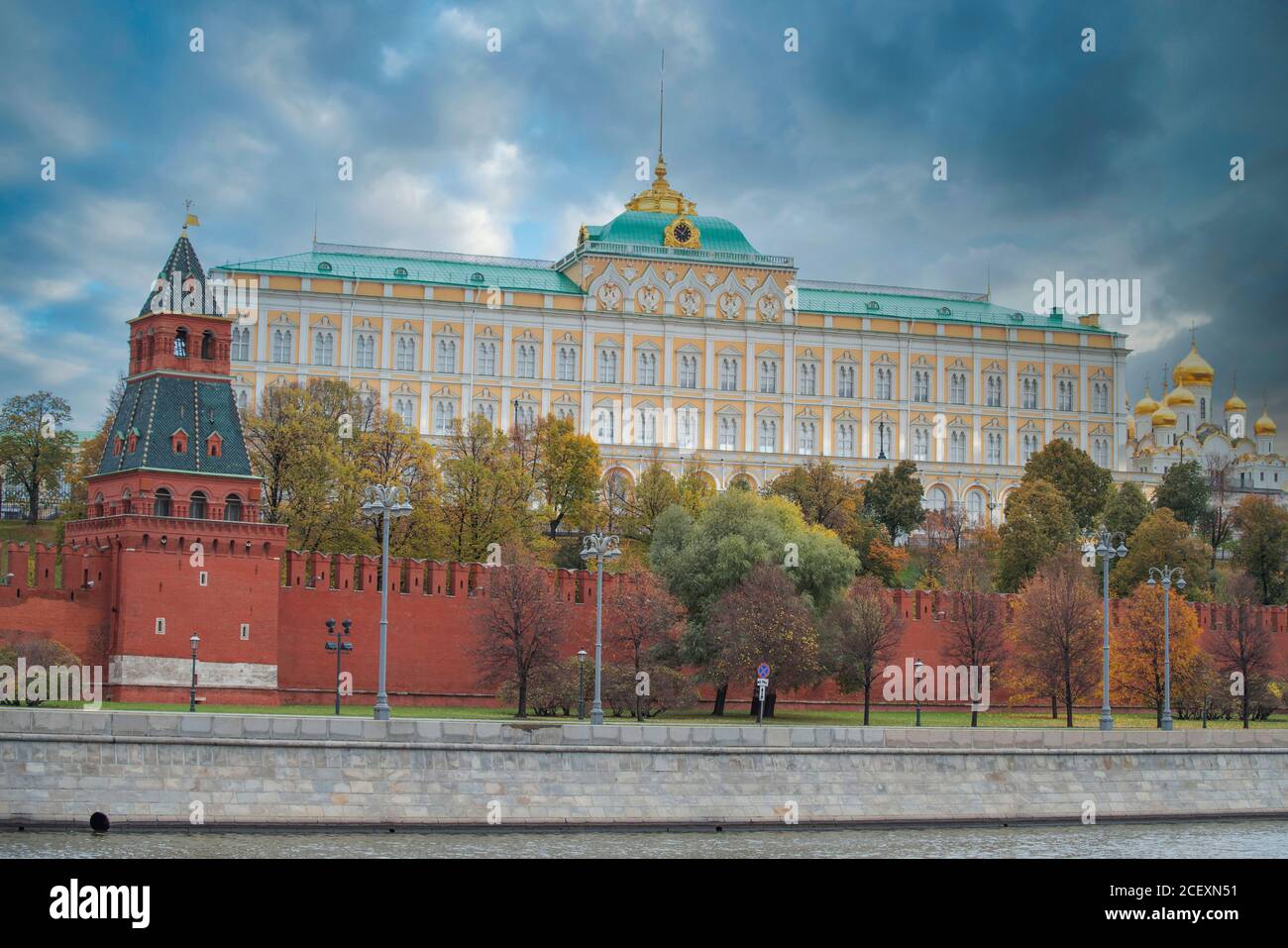 Kremlin and Red Square in Moscow. Russia Stock Photo - Alamy