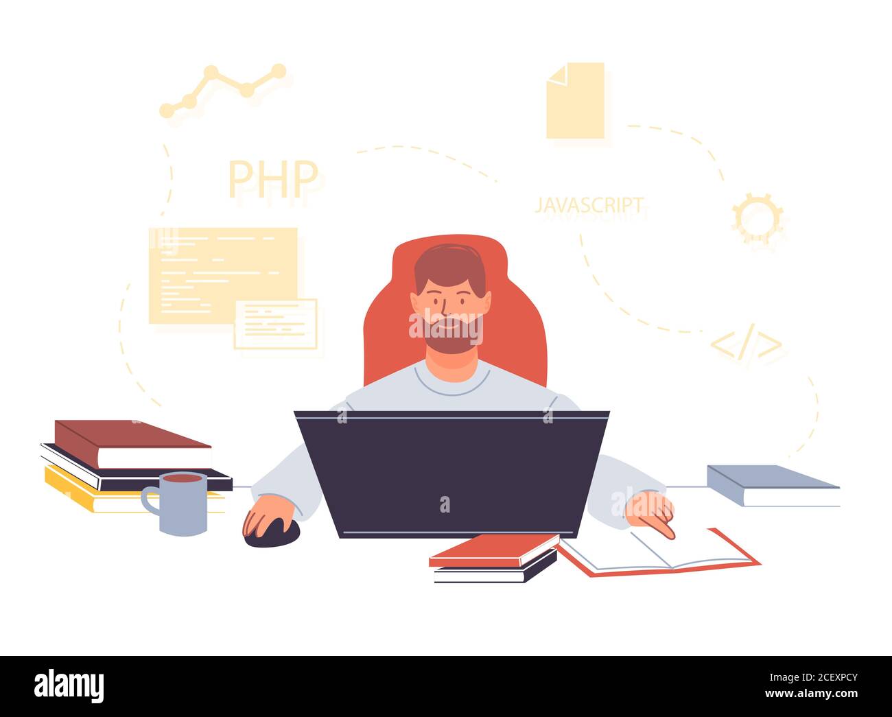 Online training courses for computer programmer Stock Vector Image & Art Alamy