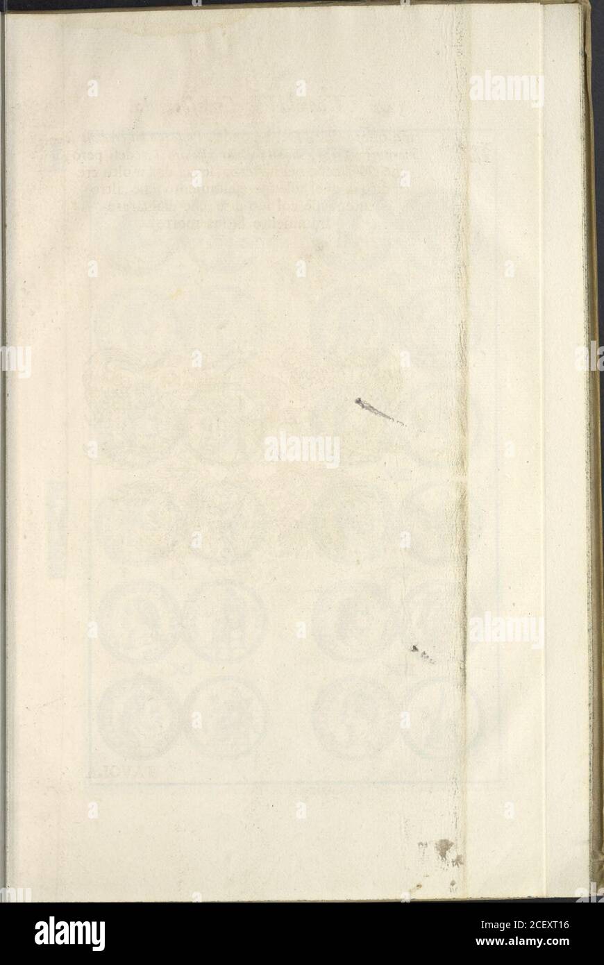 . I cesari in oro : raccolti nel Farnese museo, e pubblicati colle loro congrue interpretazioni. TAVOLA. Stock Photo