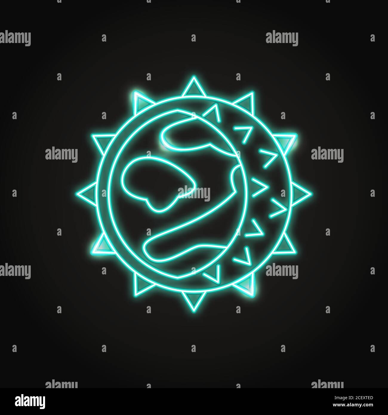 Hantavirus symbol icon illustration hi-res stock photography and images ...