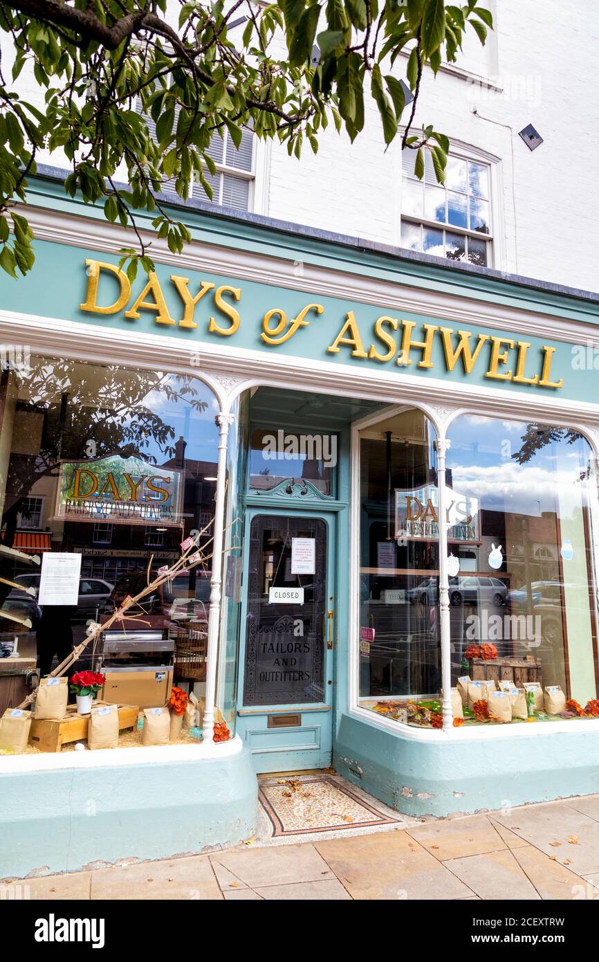 Exterior shop front of Days of Ashwell bakery, Baldock, UK Stock Photo