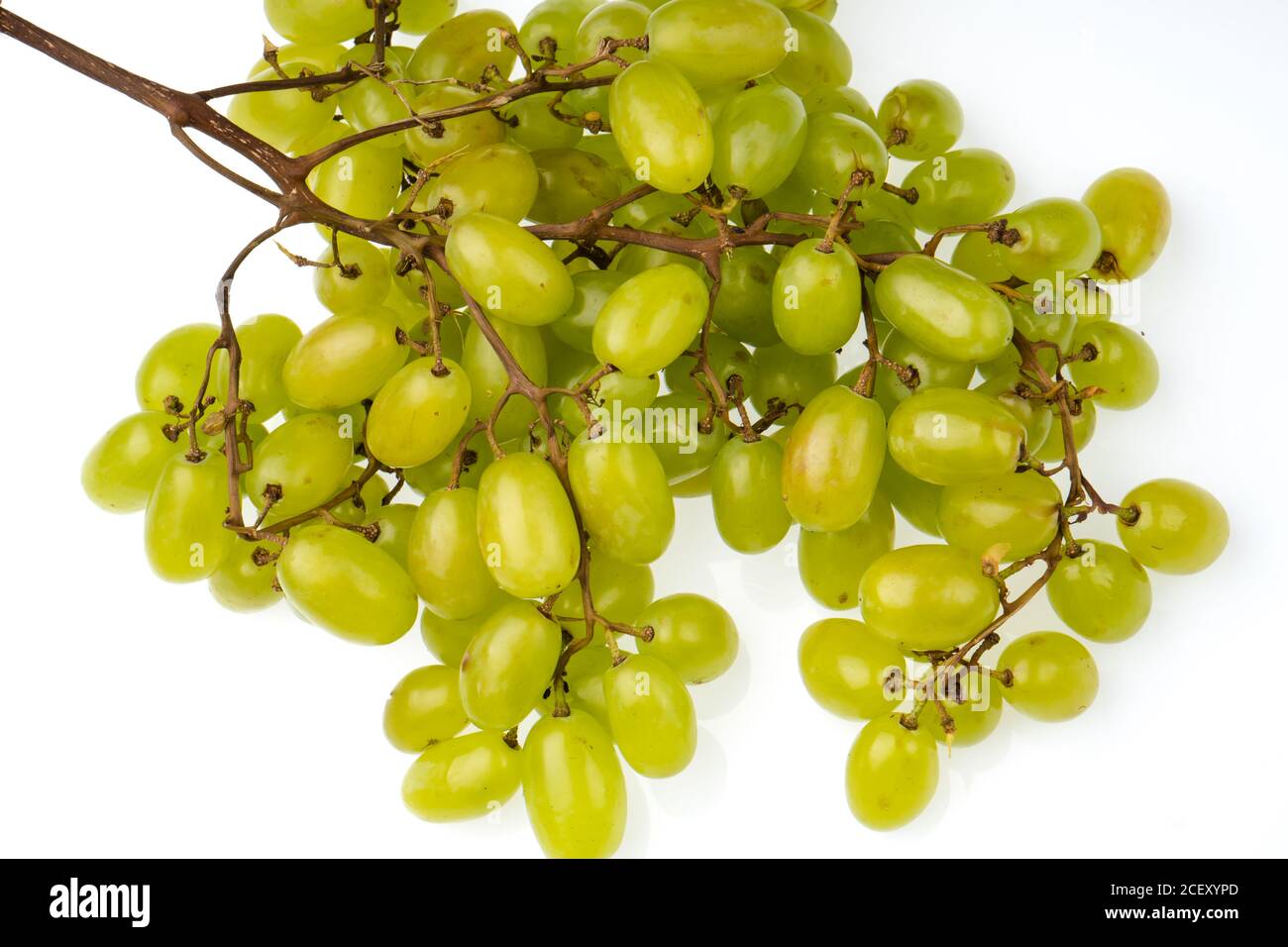 Table Grape Bunch Ripe Bunch of ripe table grapes on white background isolated Stock Photo - Alamy