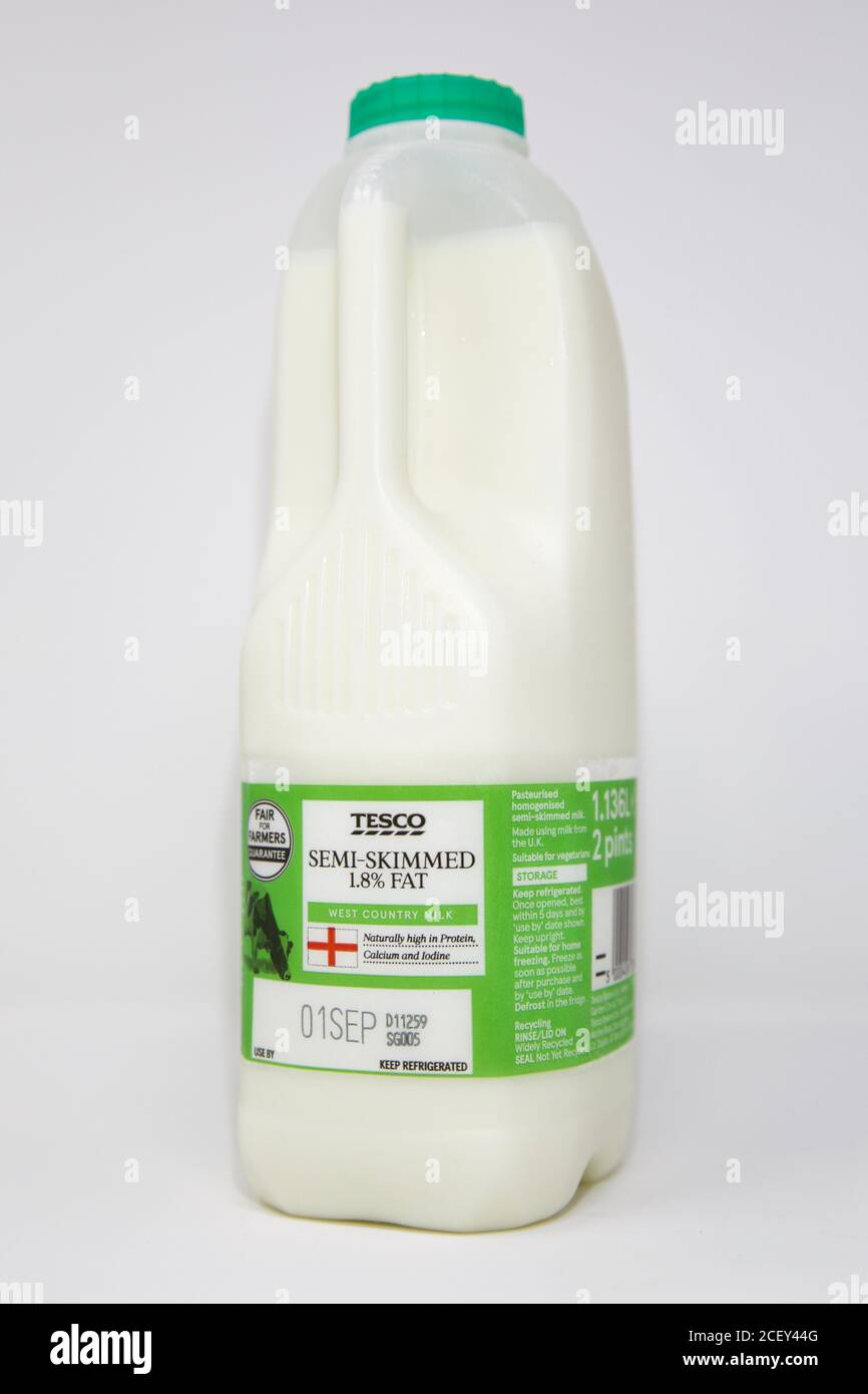 Pint Semi Skimmed Milk Tesco Free Return Www ktc do